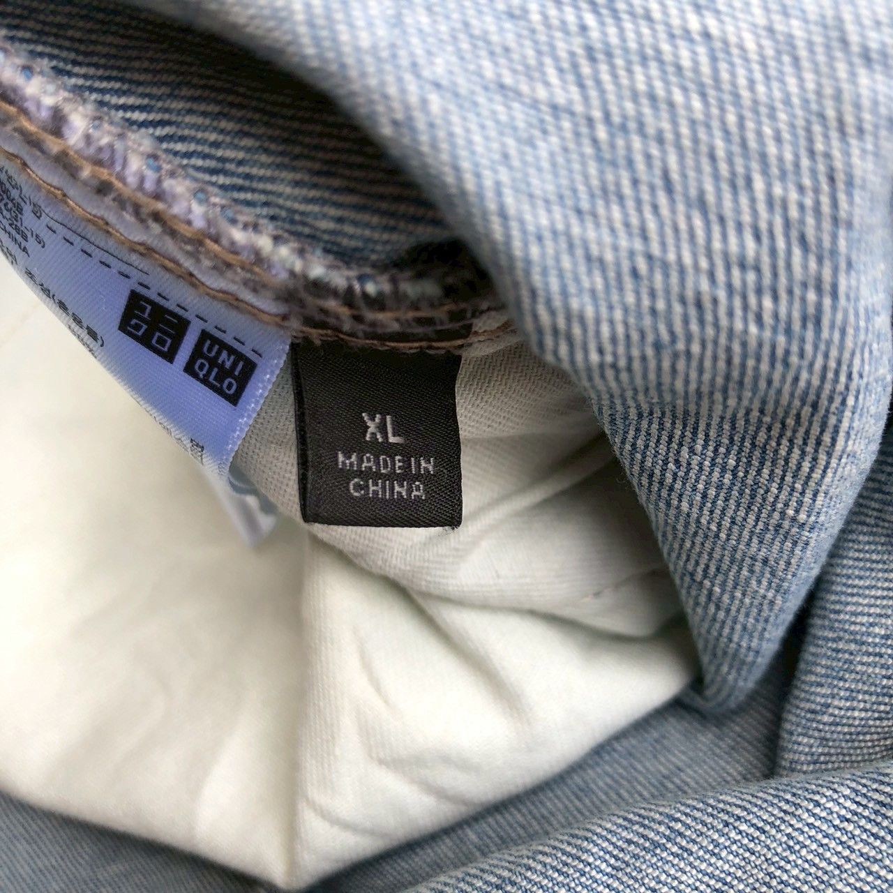Uniqlo Uniqlo Type 1 Denim Jacket Light Blue Size US XL / EU 56 / 4 - 10 Thumbnail