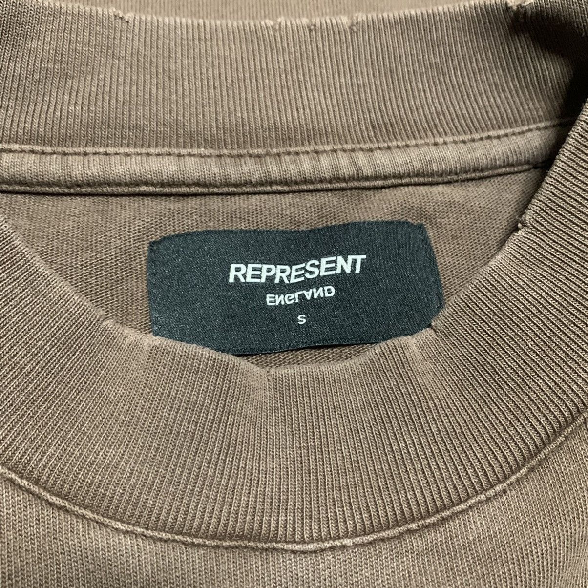 Represent Clo. Represent Small British Thunder Vintage Brown Tee Size US S / EU 44-46 / 1 - 4 Thumbnail