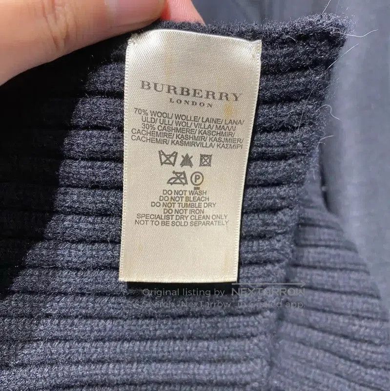Burberry Burberry Black Wool Women's Jacket. Size S / US 4 / IT 40 - 7 Thumbnail