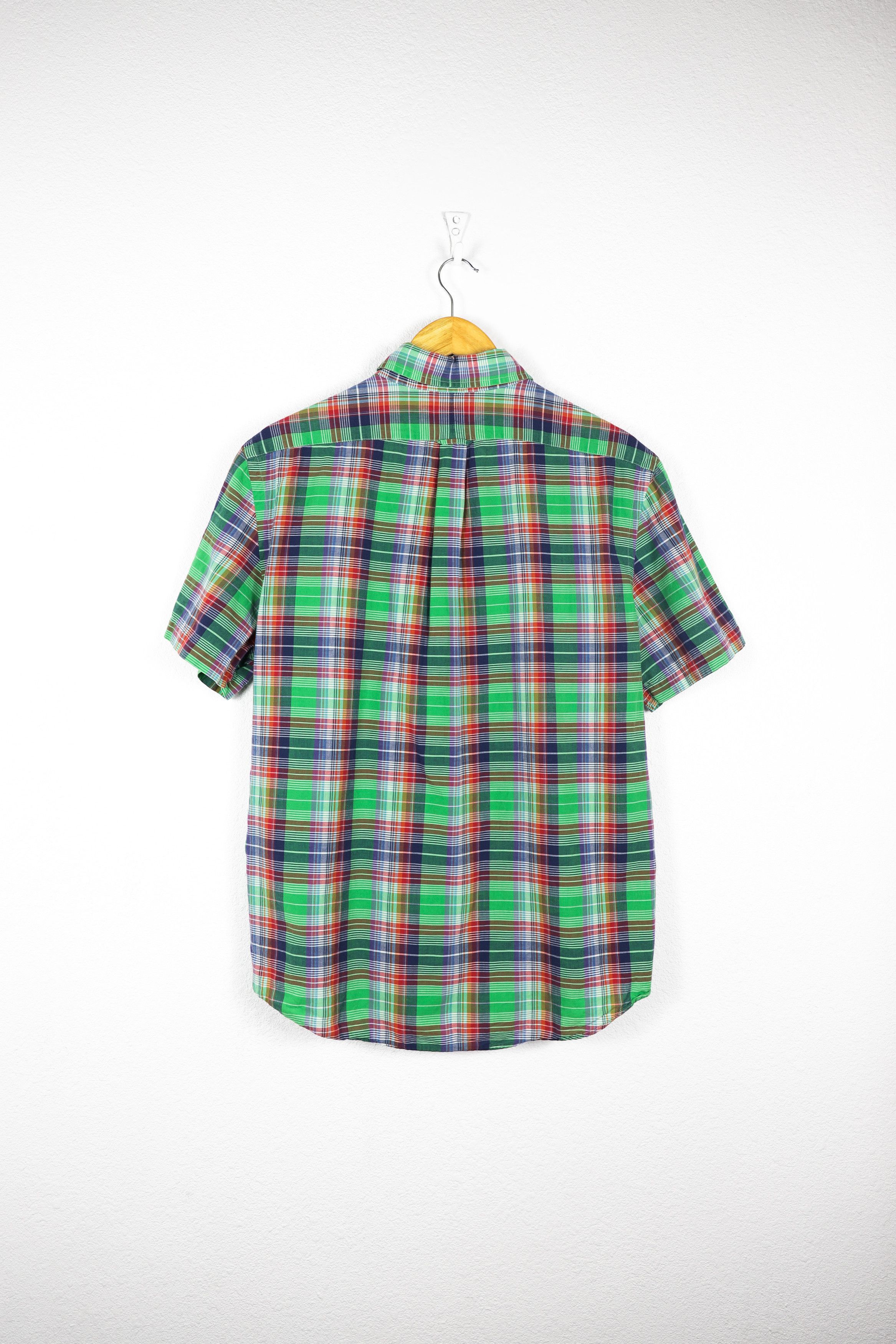 Polo Ralph Lauren Polo Ralph Lauren Flannel Indian Madras Preppy Oxford Shirt Size US L / EU 52-54 / 3 - 7 Thumbnail