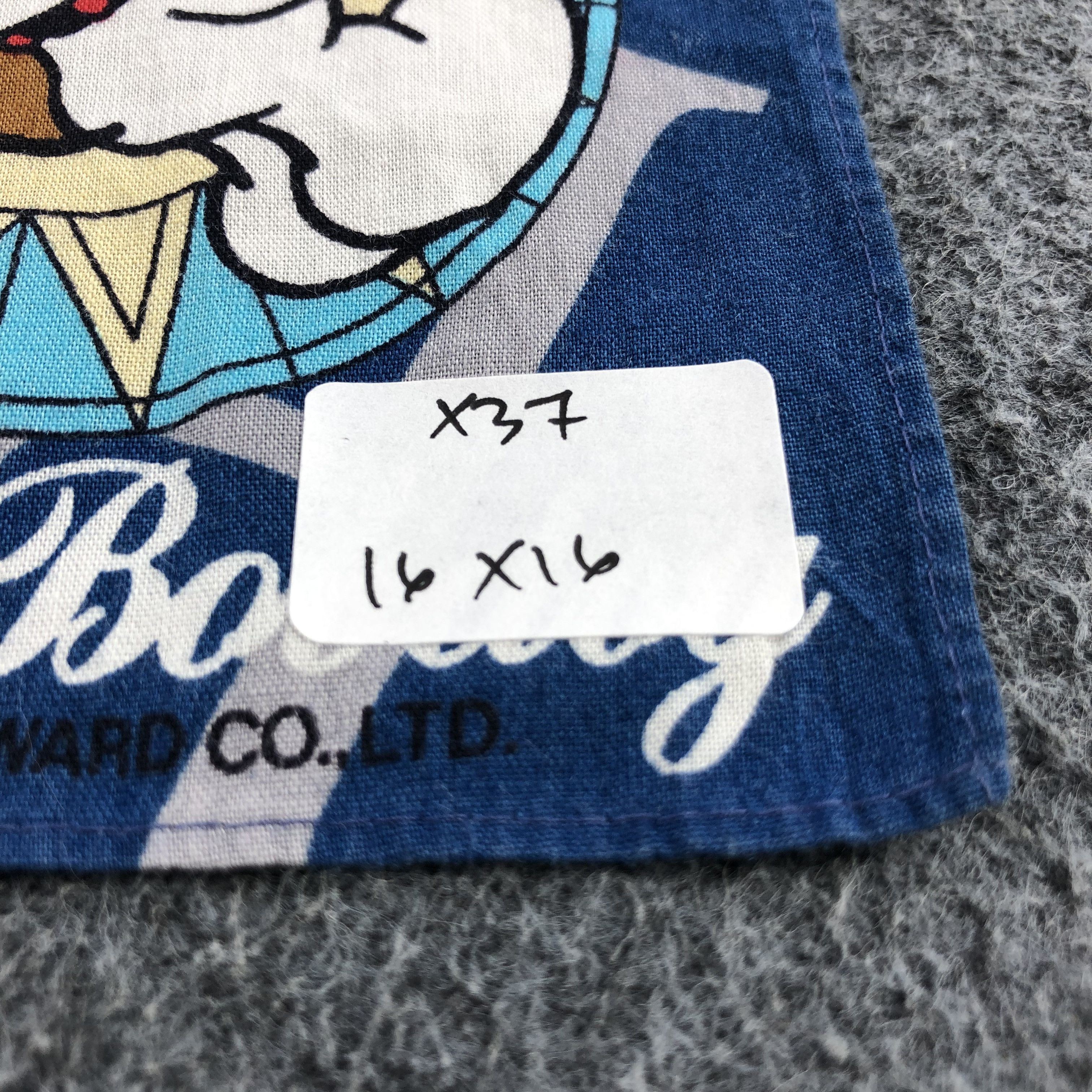 Anime × Vintage Little Bobdog Handkerchief Neckerchief Bandana X37 Size ONE SIZE - 5 Thumbnail