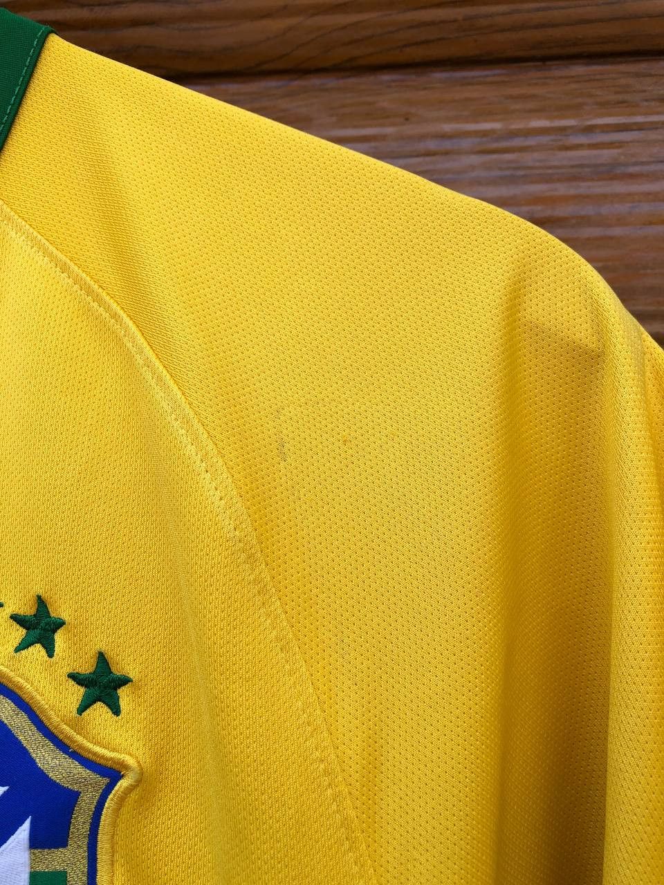 Nike BRASIL HOME FOOTBALL SHIRT SOCCER JERSEY NIKE Size US S / EU 44-46 / 1 - 4 Thumbnail