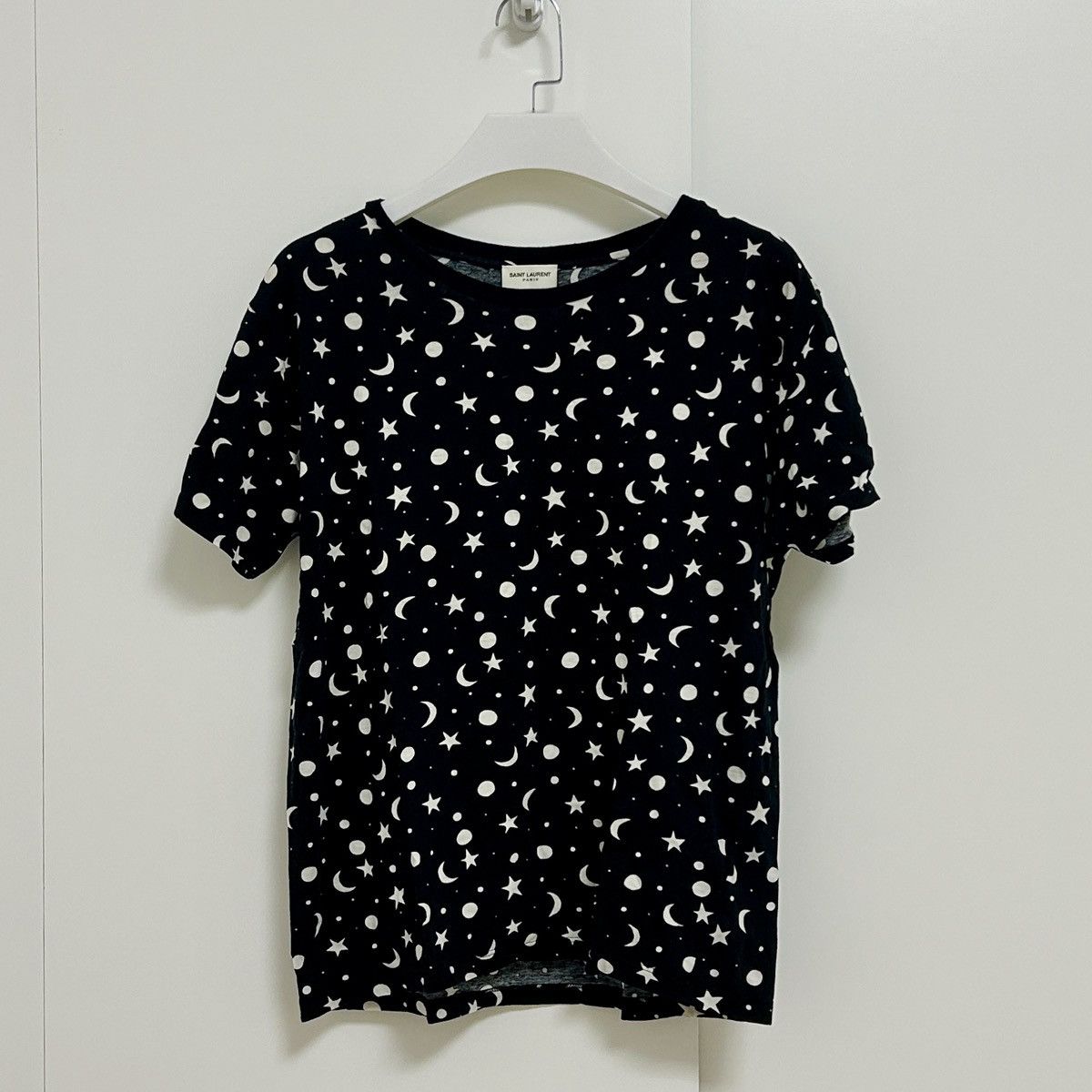 Saint Laurent Paris SAINT LAURENT PARIS BY HEDI SLIMANE 16AW MOON & STAR T-shirt Size US S / EU 44-46 / 1 - 2 Thumbnail