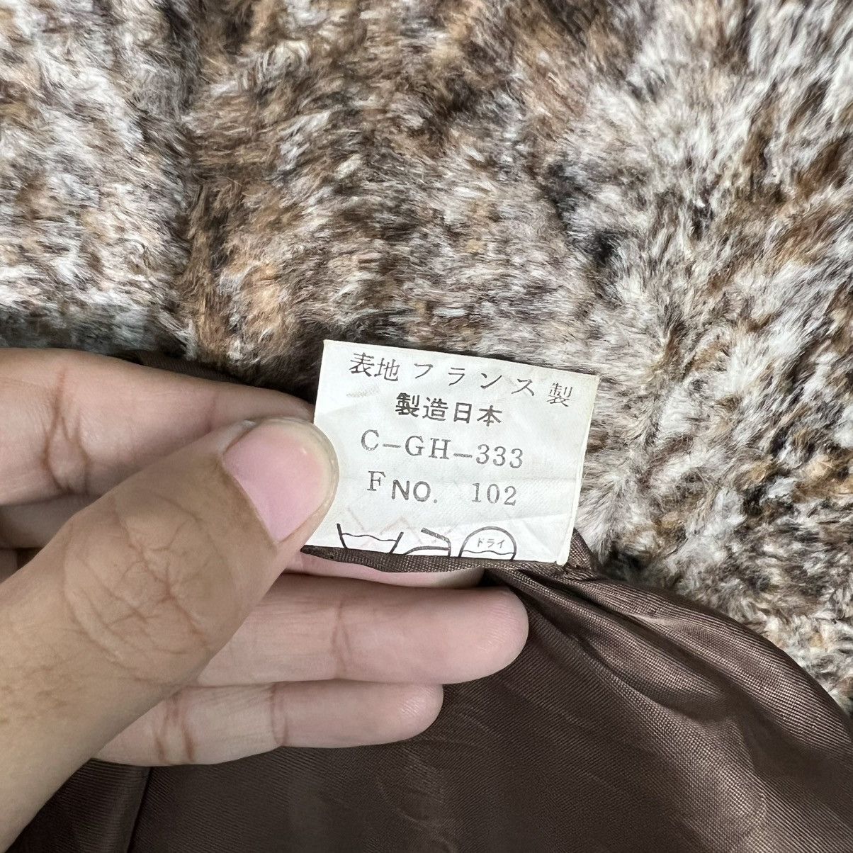 Vintage 80's LAMER Faux Fur Rayon Long Coat #4132-C188 Size M / US 6-8 / IT 42-44 - 16 Thumbnail
