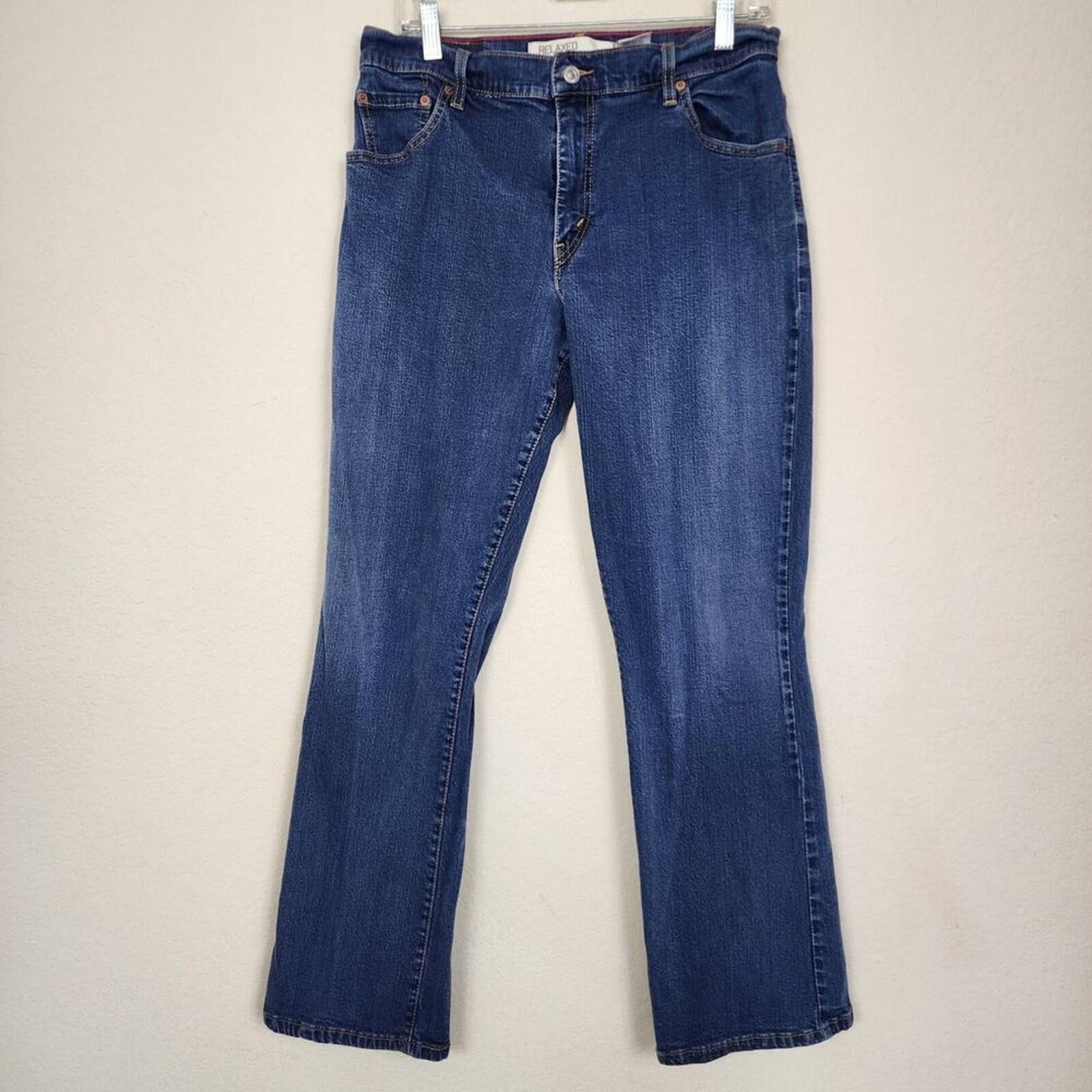 Levi's Levi's 12M Denim Bootcut Blue Jeans Size 34" / US 12 / IT 48 - 1 Thumbnail