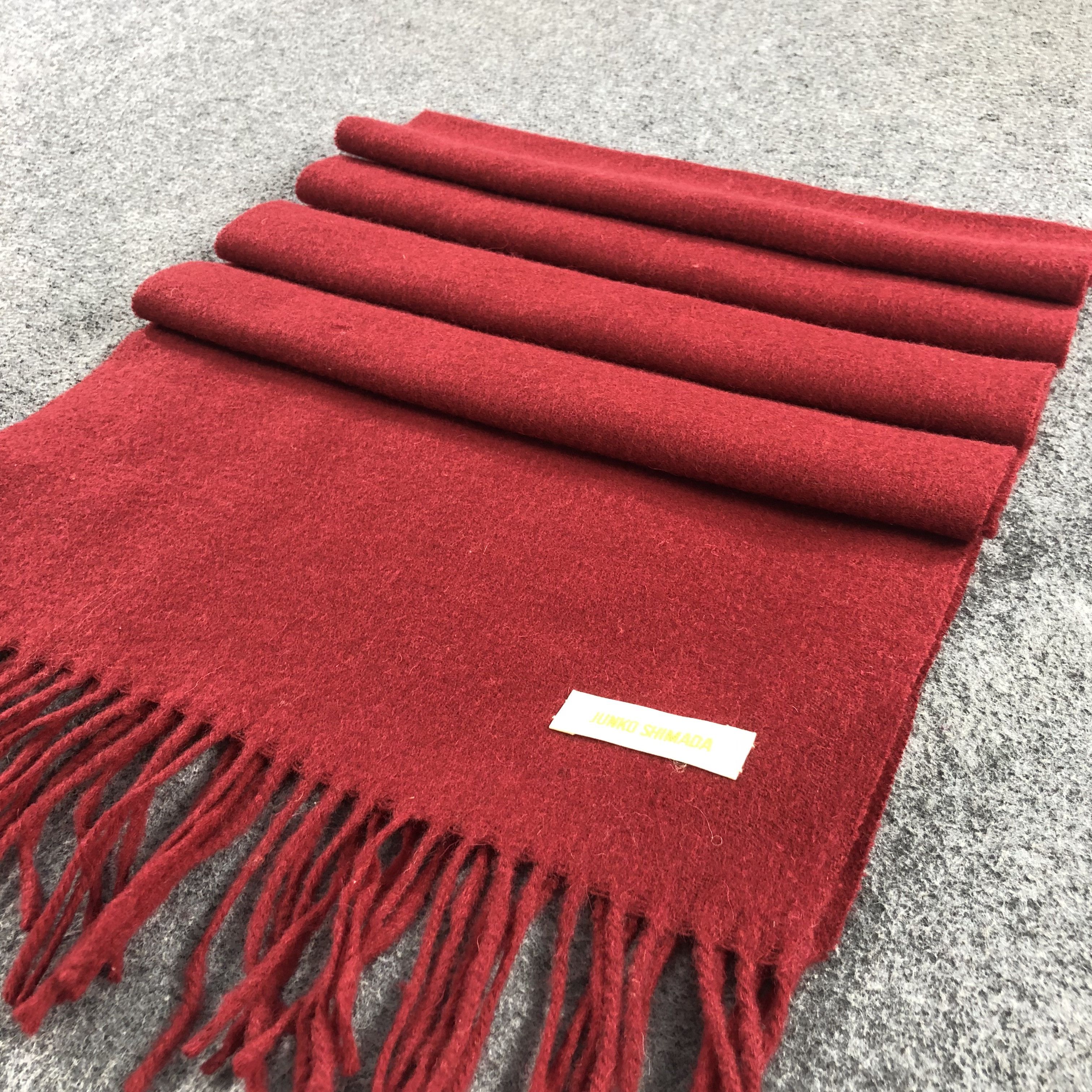Junko Shimada Junko Shimada Wool Scarf Muffler V870 Size ONE SIZE - 3 Thumbnail