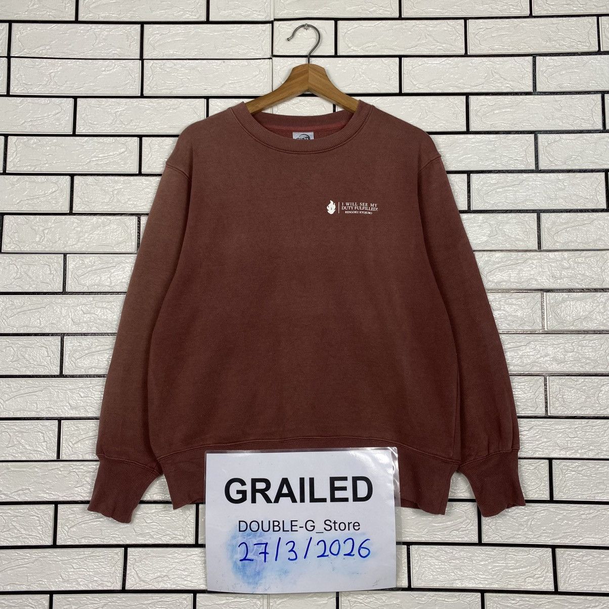 Japanese Brand Vintage Sweatshirt Demon Slayer Full Print Size US S / EU 44-46 / 1 - 1 Thumbnail