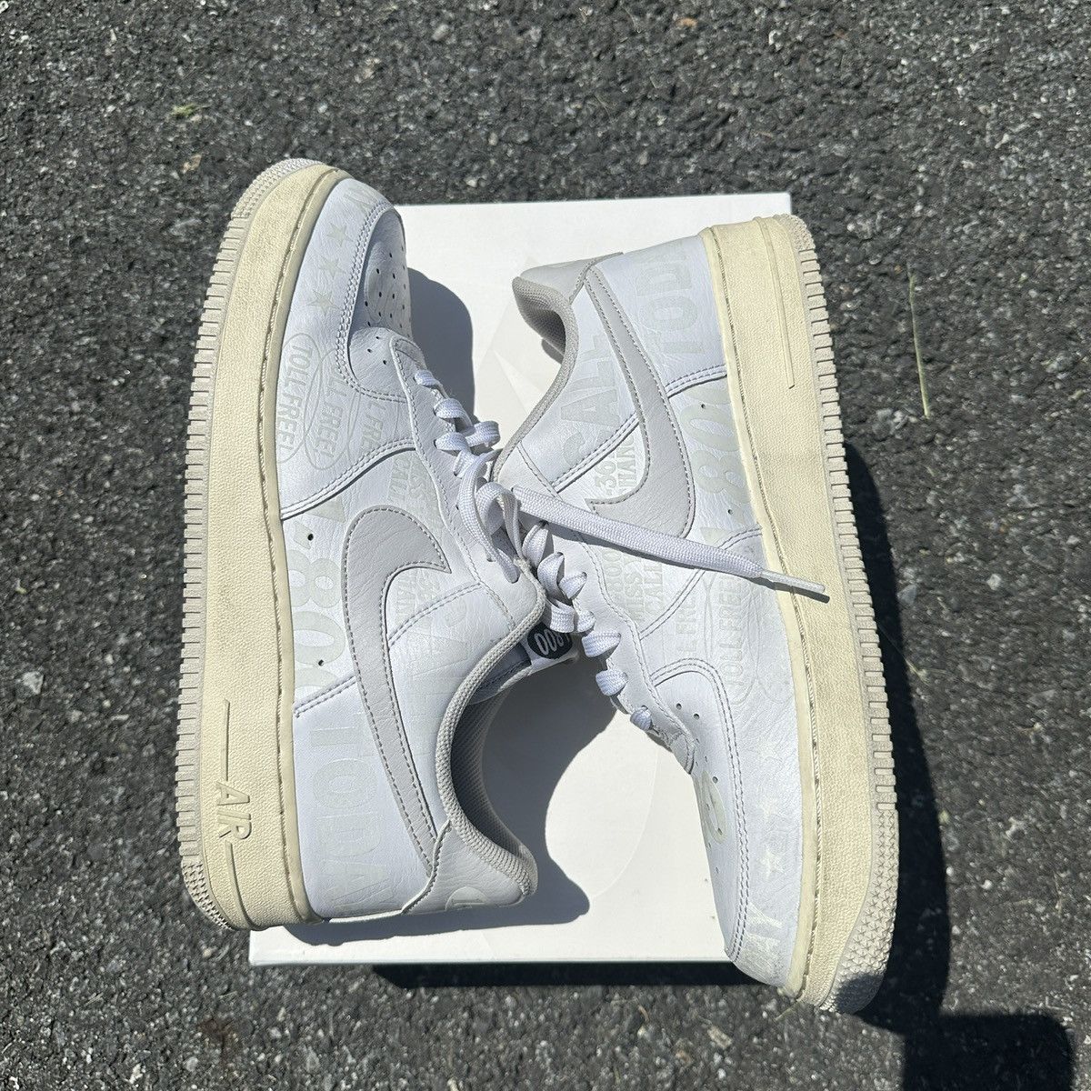 Nike Nike Air Force one “1-800 Air Force one” Size 10 Size US 10 / EU 43 - 2 Thumbnail