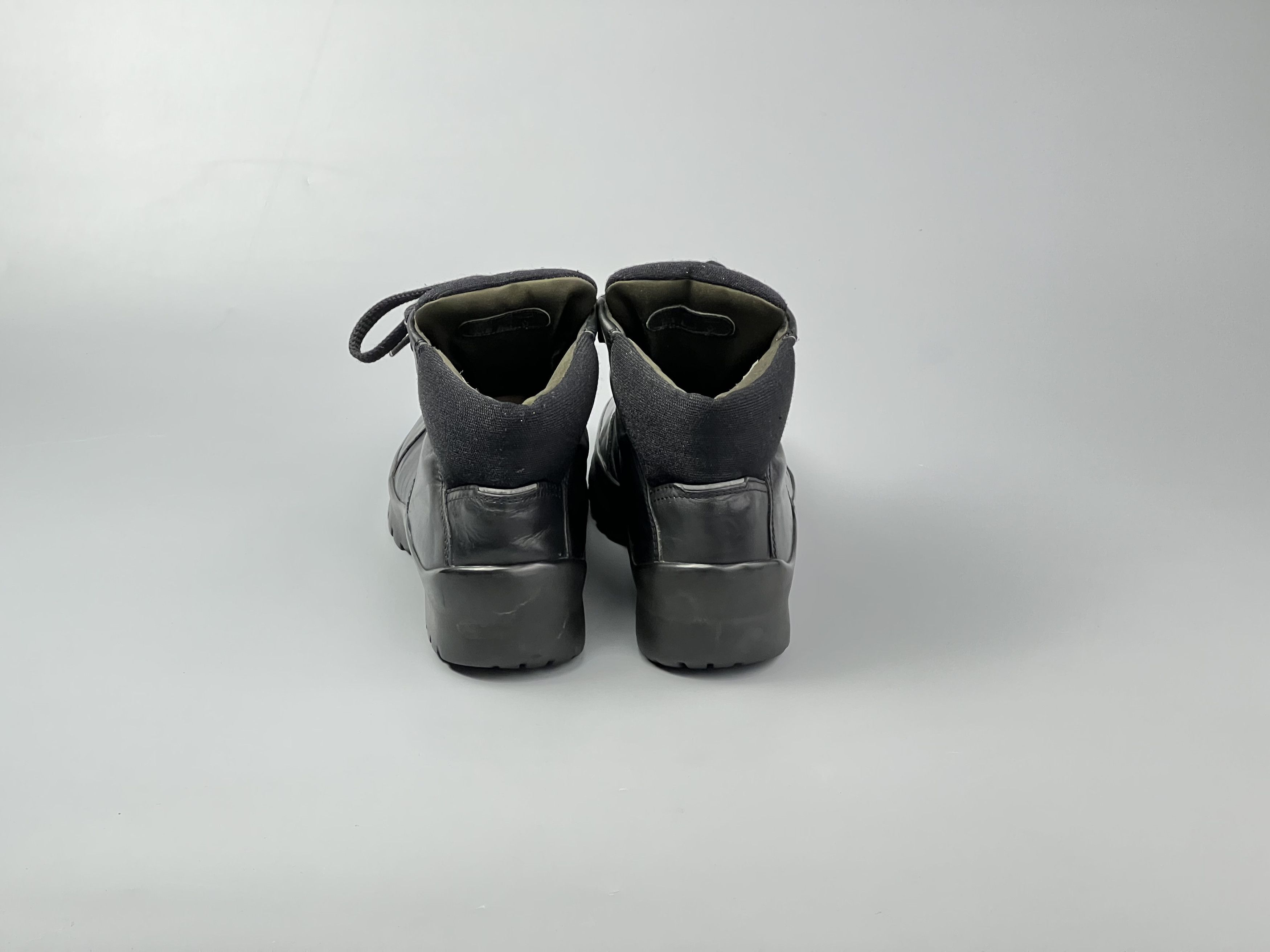 Hugo Boss × Vintage Hugo Boss Vintage Leather Boots Size 40 Size US 8.5 / IT 38.5 - 3 Thumbnail