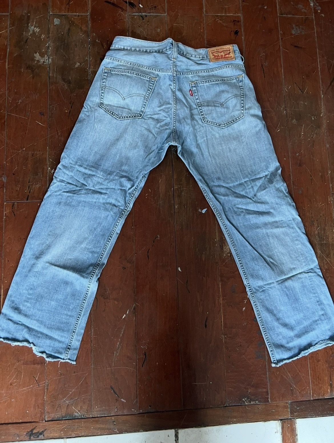 Levi's Vintage Clothing Levis 569 wide bootcut fit jeans Size US 32 / EU 48 - 4 Thumbnail