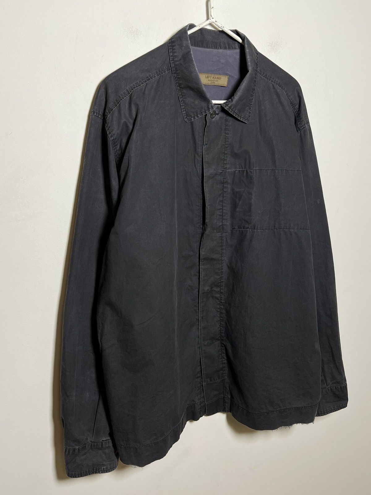 Left Hand Left Hand by Massimo Osti Faded Black shirt Size US L / EU 52-54 / 3 - 6 Thumbnail