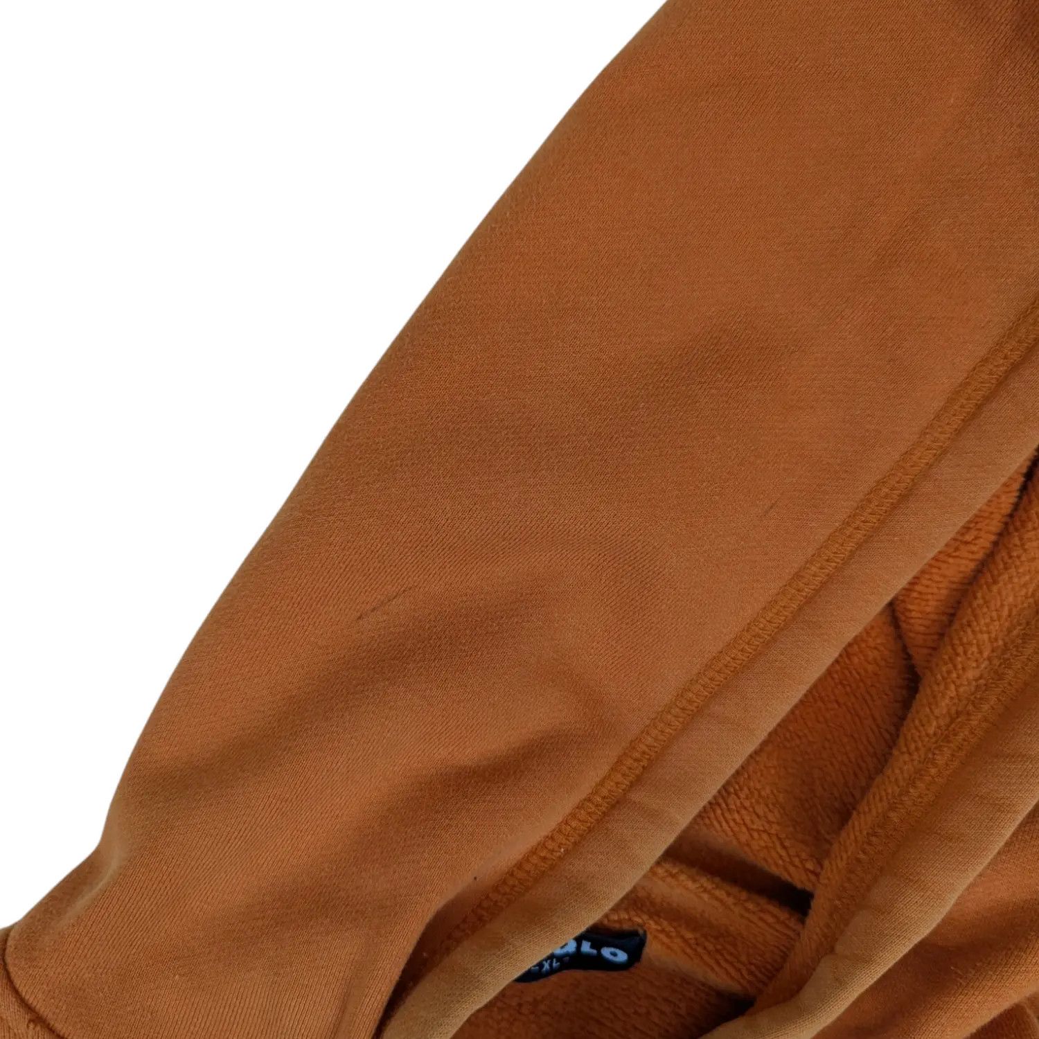 Japanese Brand × Uniqlo × Vintage Vintage 2000's UNIQLO Orange Plain Hoodie Jumper Sweatshirt Size US XL / EU 56 / 4 - 11 Thumbnail