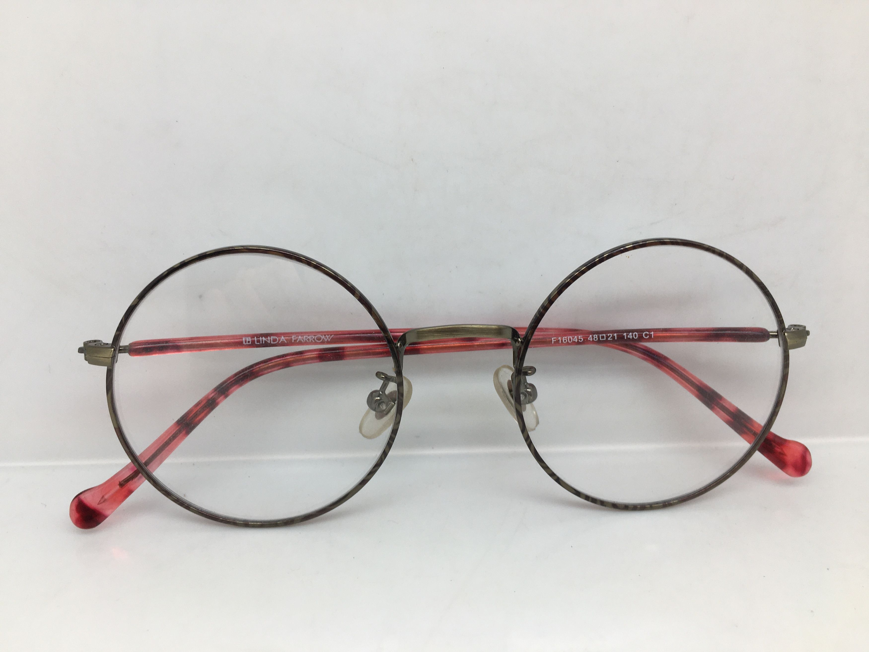 Other BrownAlloy Round Eyeglasses Frame GATSBY ARISTOCRAT Size ONE SIZE - 6 Thumbnail