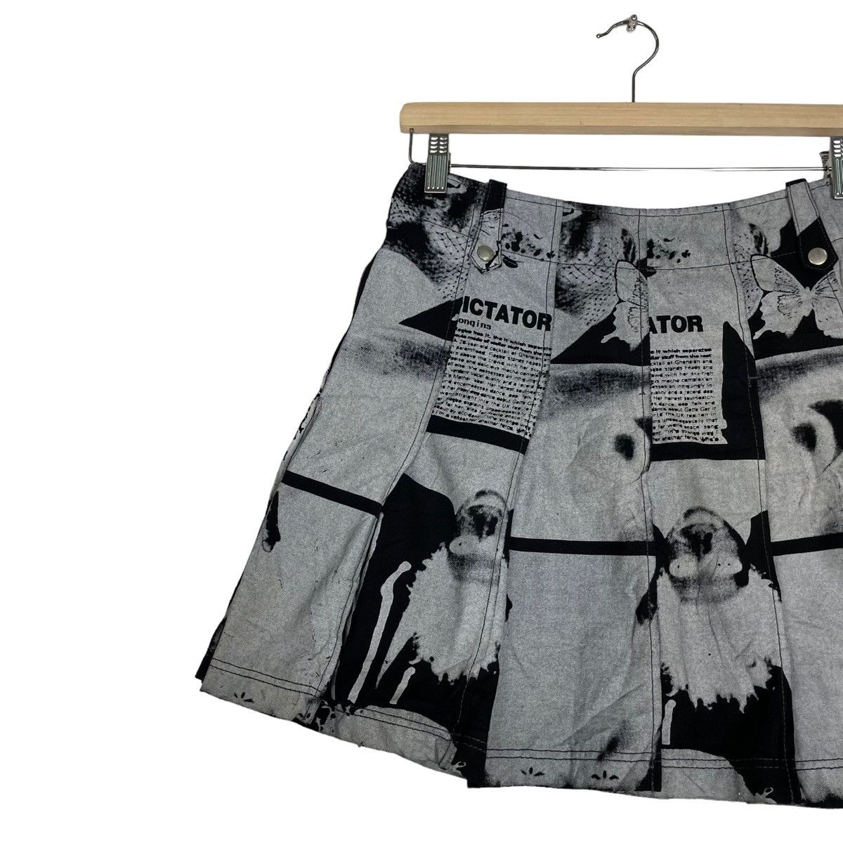 Hysteric Glamour × Japanese Brand × Seditionaries 💥ALGONQUINS SEDITIONARIES PUNK MINI SKIRT Size 26" / US 2 / IT 38 - 3 Thumbnail