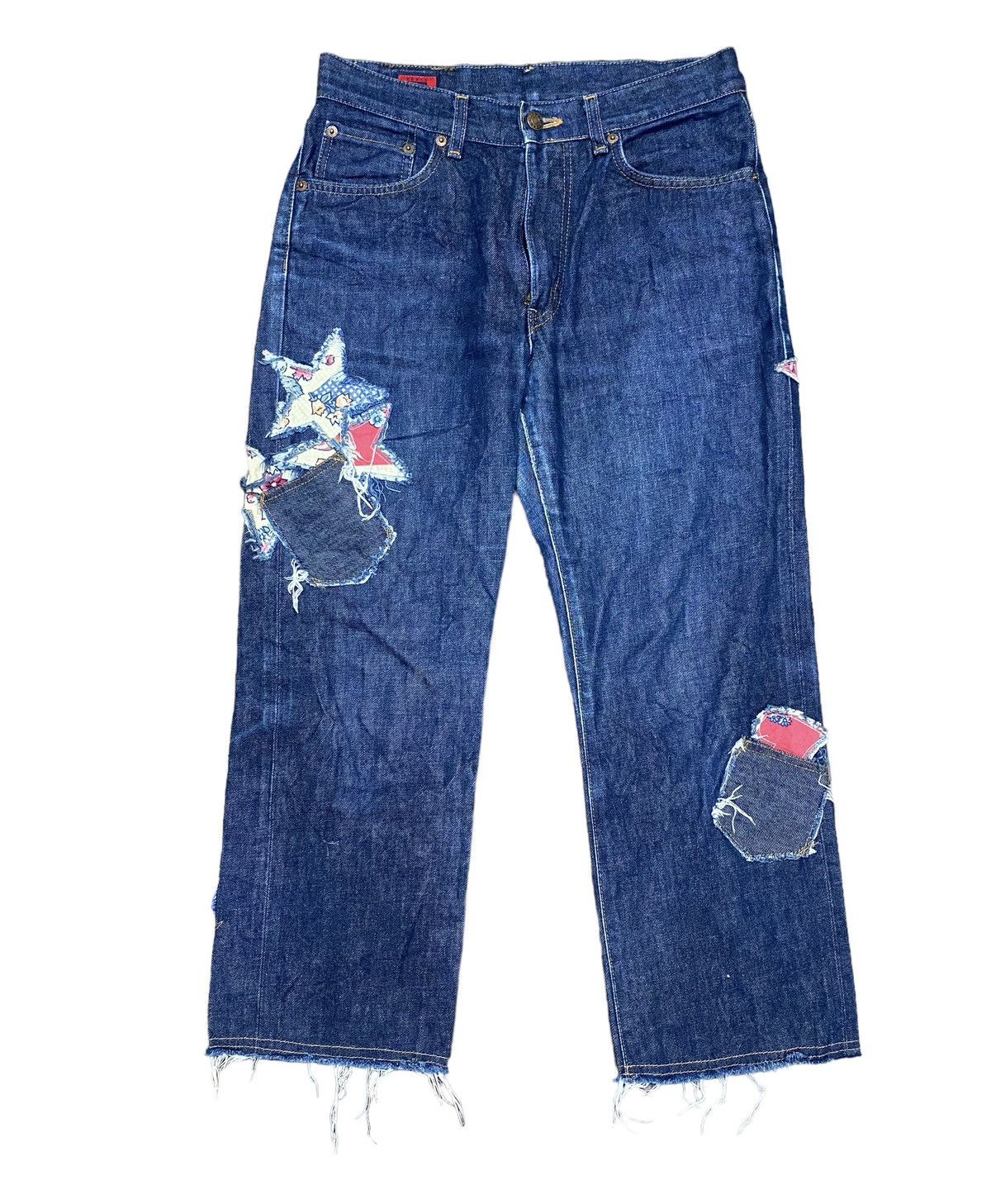Edwin Miss Edwin Jeans Custom Pathces Badge Size 30" / US 8 / IT 44 - 1 Thumbnail