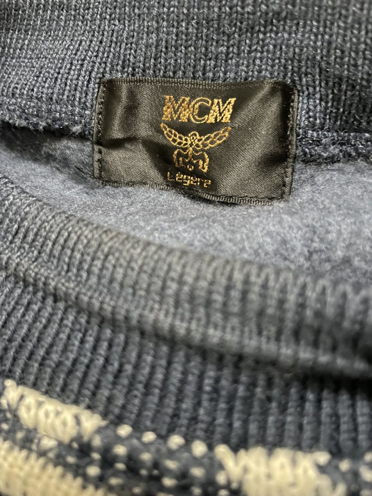 MCM MCM Crewneck Designer Sweatshirt Size US L / EU 52-54 / 3 - 3 Thumbnail