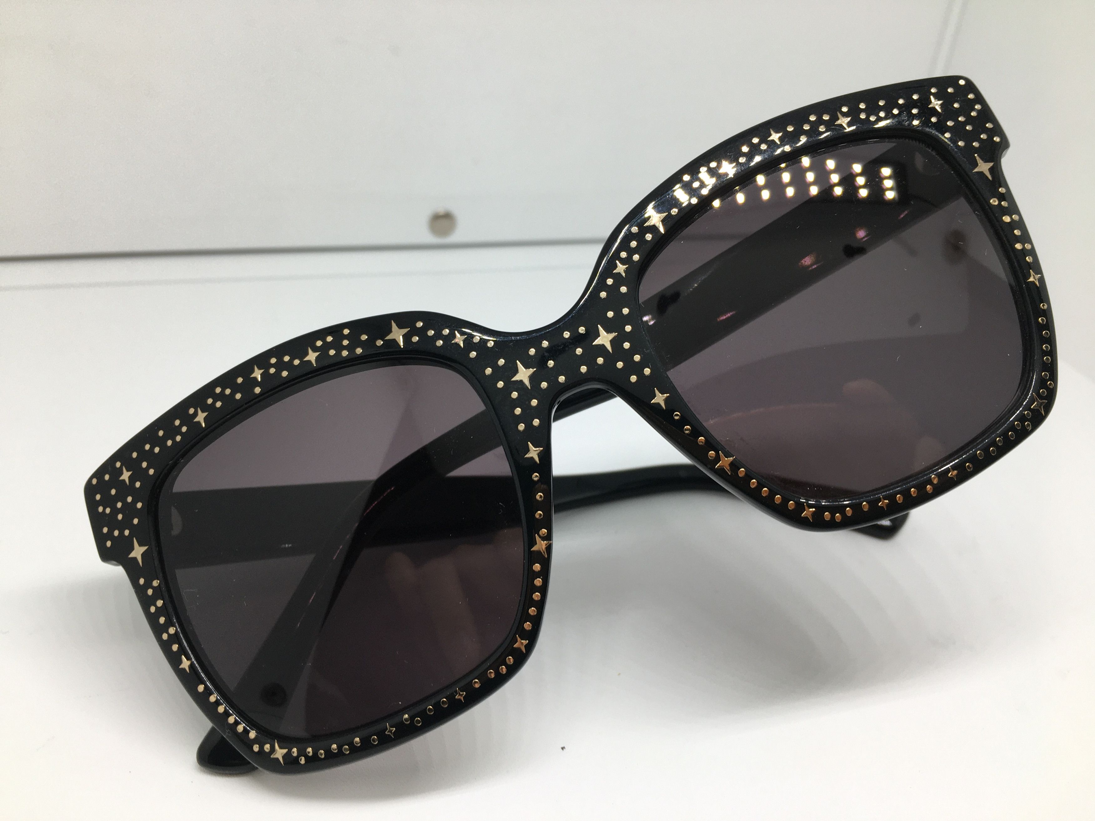 Other Handmade Black Acetate Square Sunglasses Frame Size ONE SIZE - 5 Thumbnail