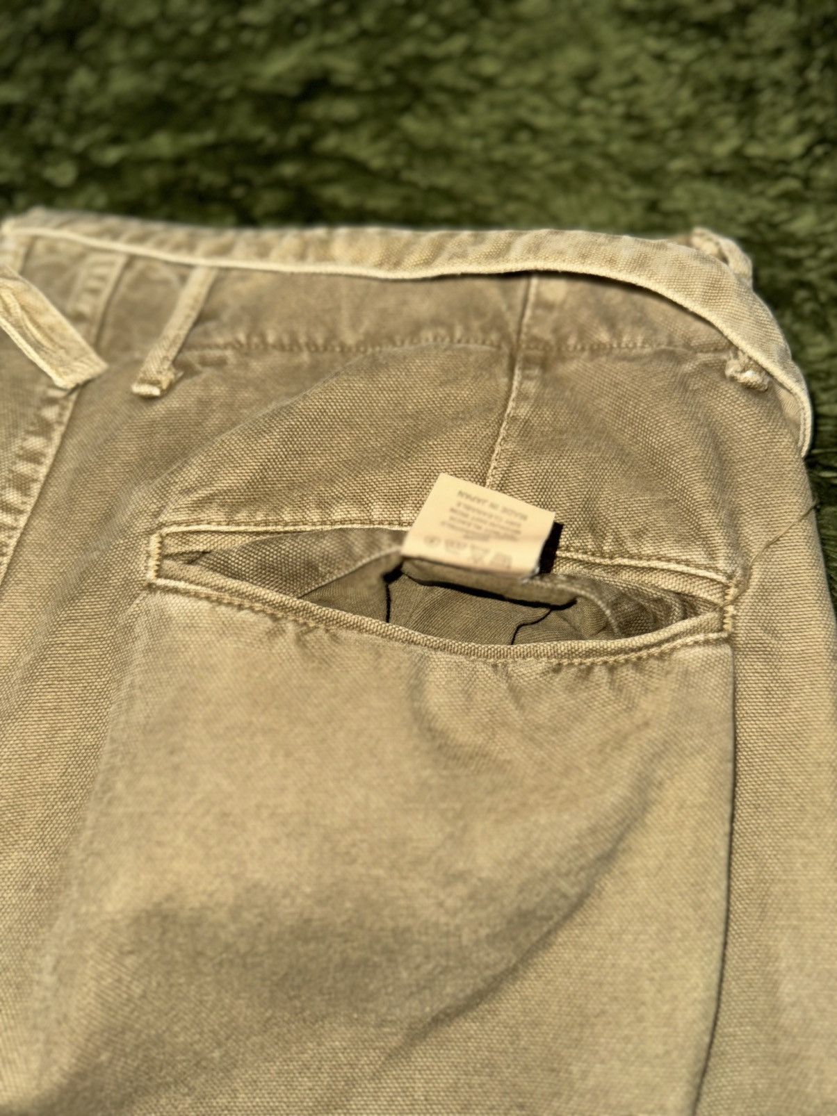 Kapital [2] Kapital Strap Panel Heavy Cotton Pants Made in Japan Size US 30 / EU 46 - 10 Thumbnail