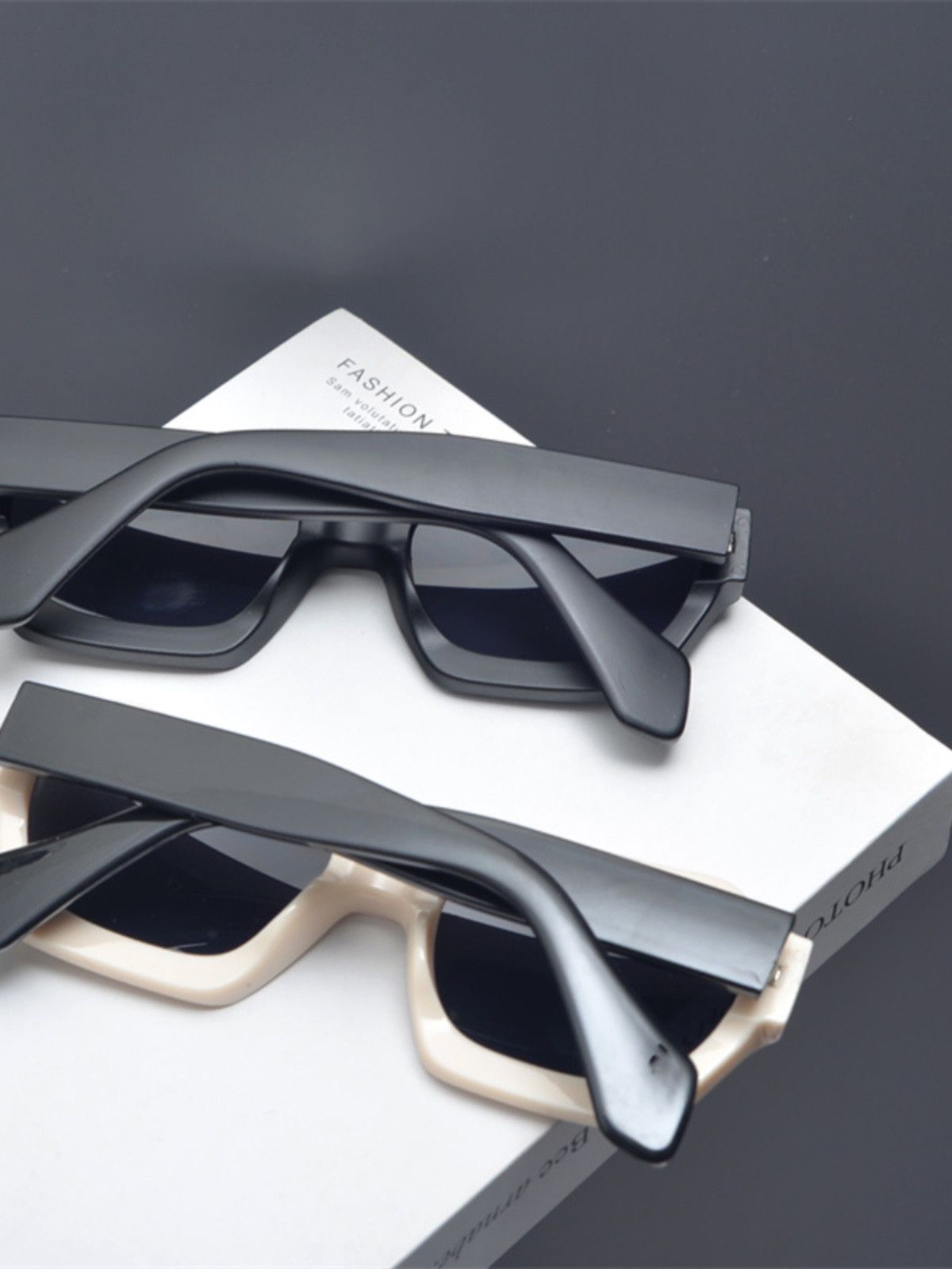 Electric Visual Retro Street ins style custom avant-garde sunglasses Size ONE SIZE - 4 Thumbnail