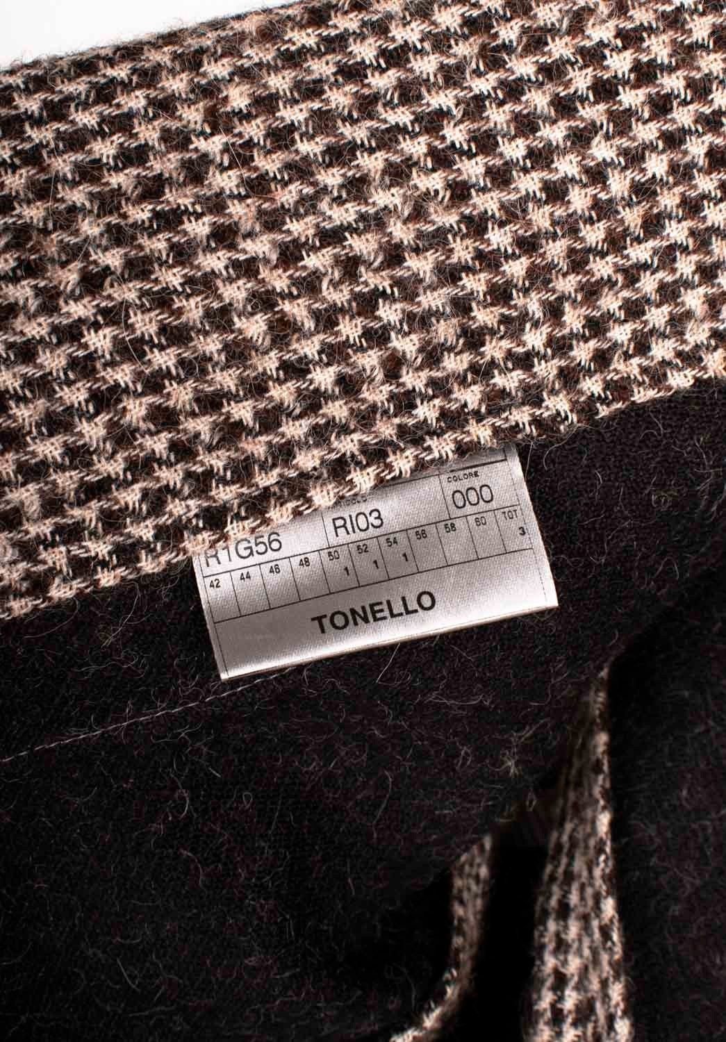 Tonello Tonello Men Jacket Check Blazer Size IT52/Large Size US L / EU 52-54 / 3 - 7 Thumbnail
