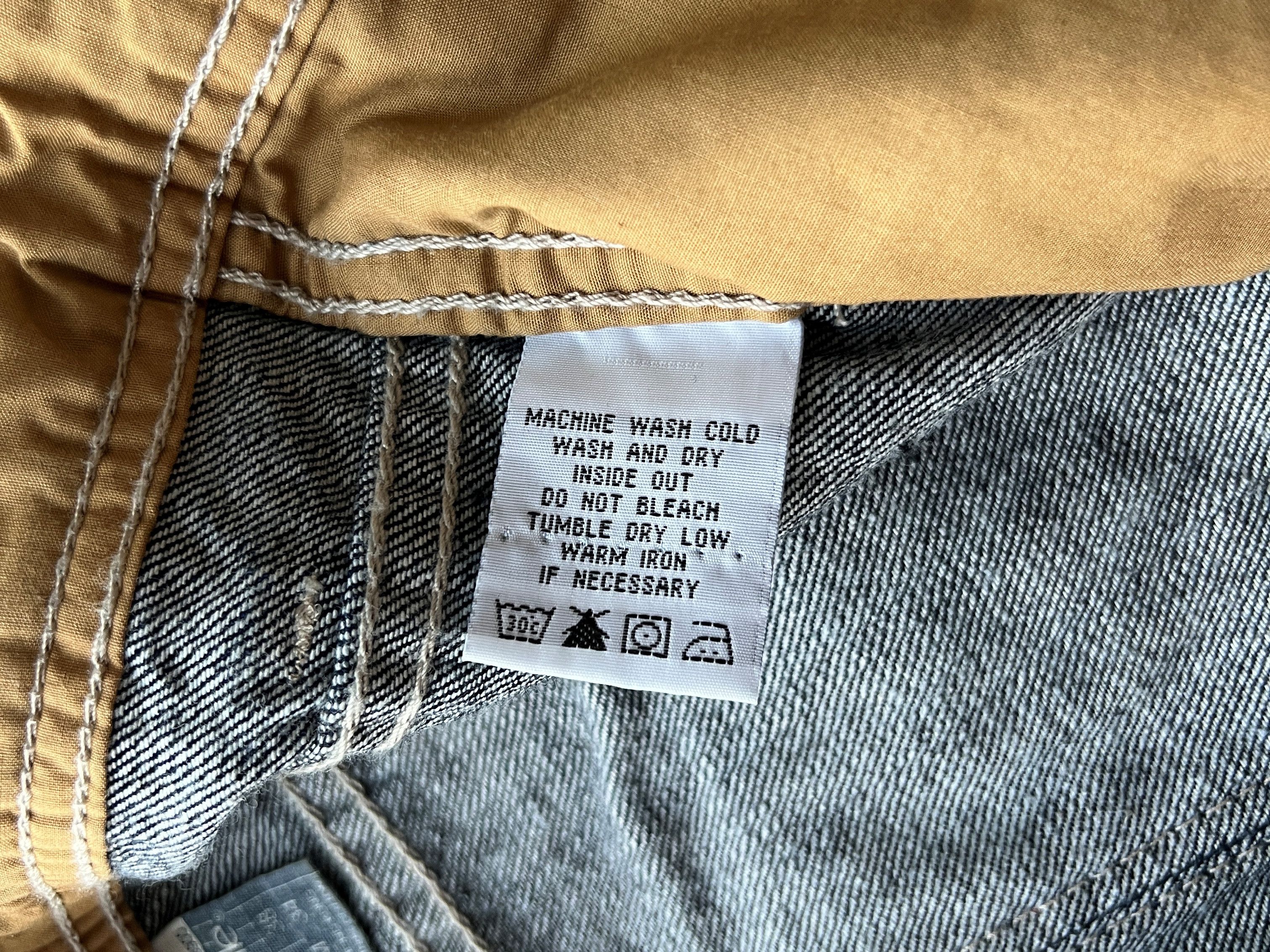 Pelle Pelle RARE! VINTAGE Y2K PELLE PELLE DENIM WIDE PANTS JEANS Size US 32 / EU 48 - 6 Thumbnail