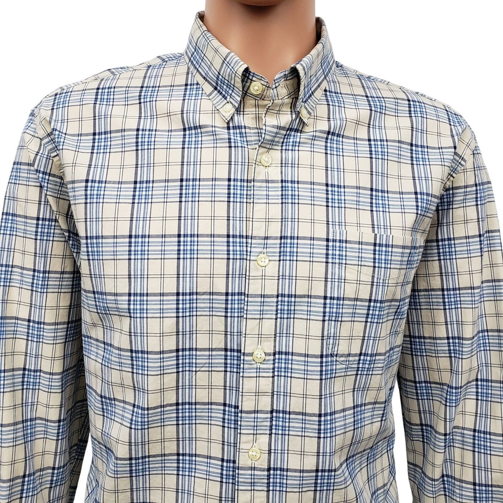 J.Crew J. Crew Secret Wash Shirt Stretch Plaid Check L/S Men XL Size US XL / EU 56 / 4 - 4 Thumbnail