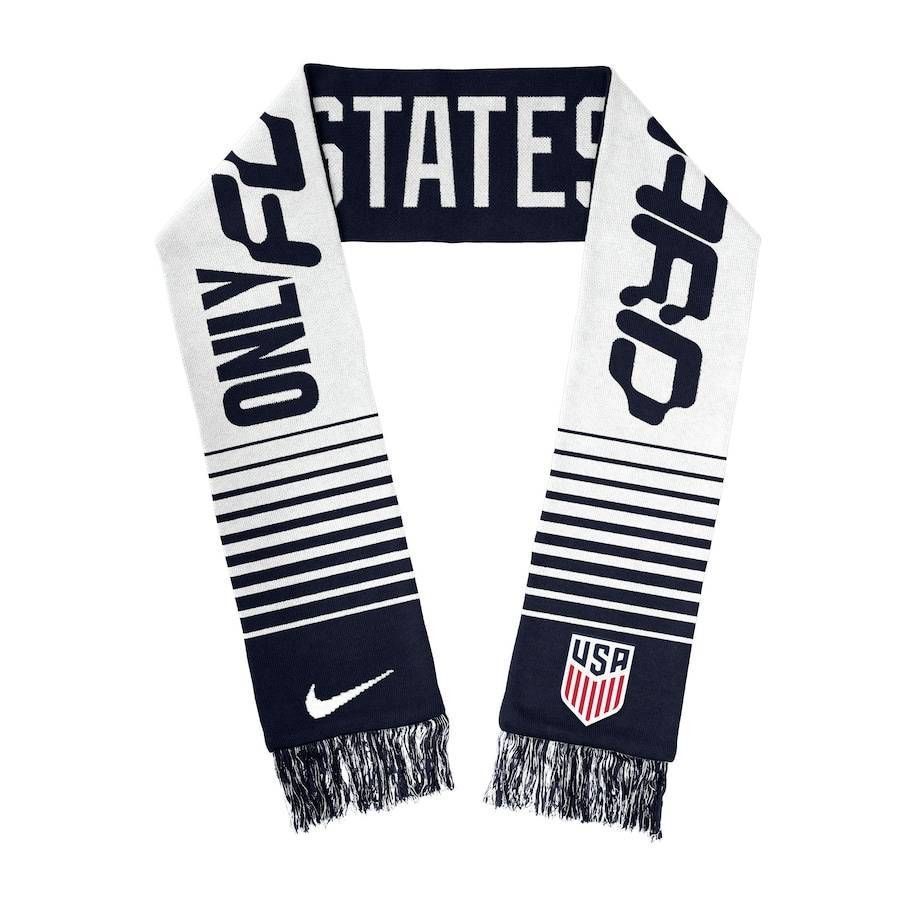 Nike Nike Navy White USA "States" Olympic Only Forward Fringed Sc Size ONE SIZE - 2 Thumbnail
