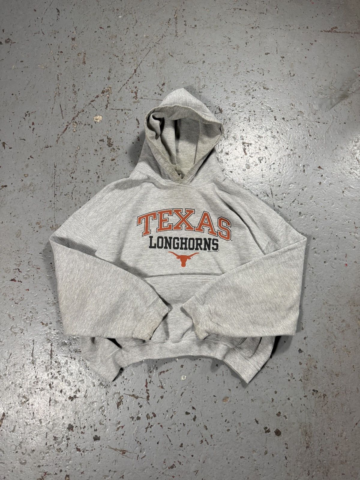 Vintage Texas Long Horns Distressed Hoodie