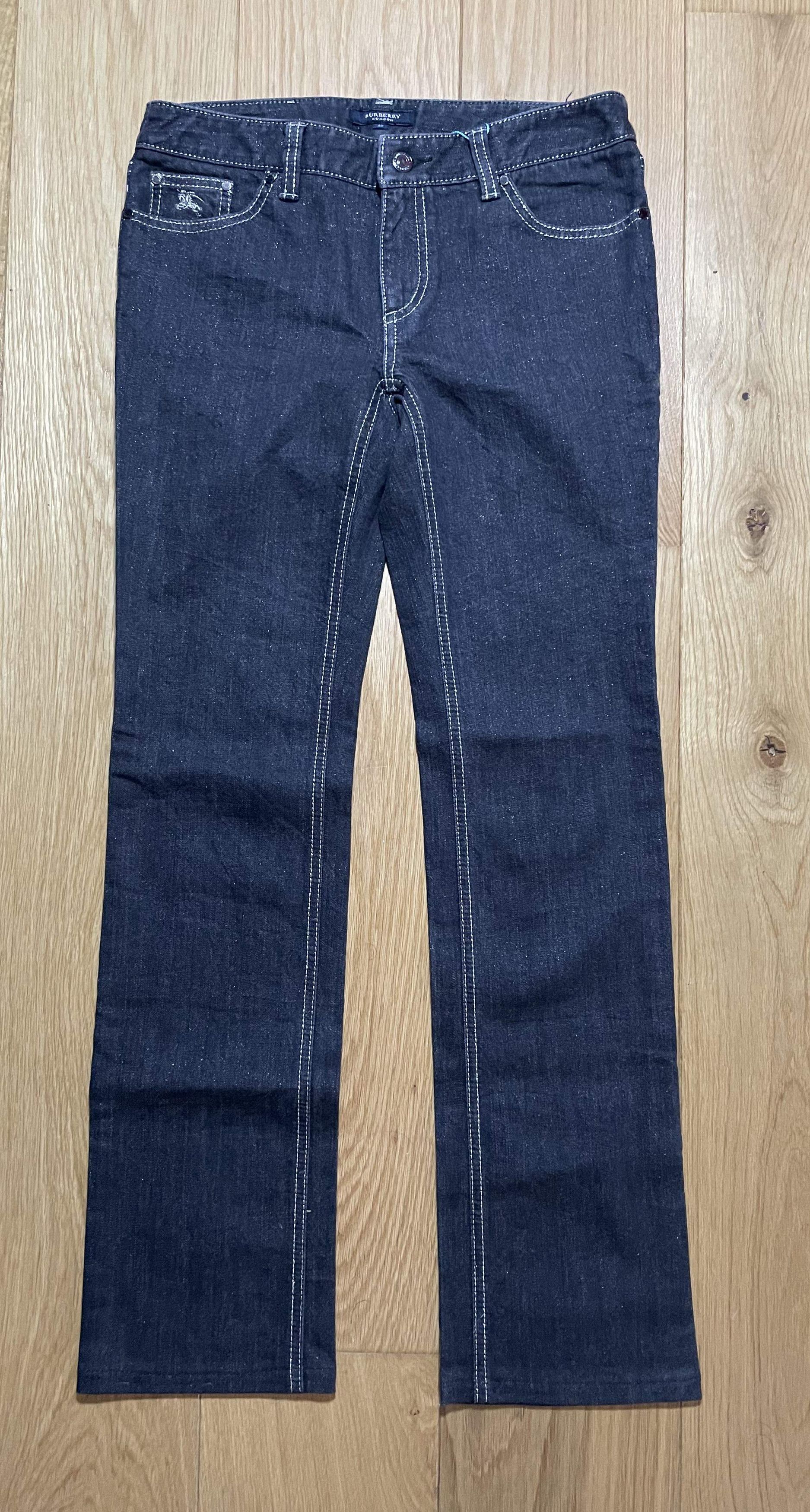 Burberry Burberry Dark Wash Straight Leg Jeans Size 40" / US 18 - 5 Thumbnail