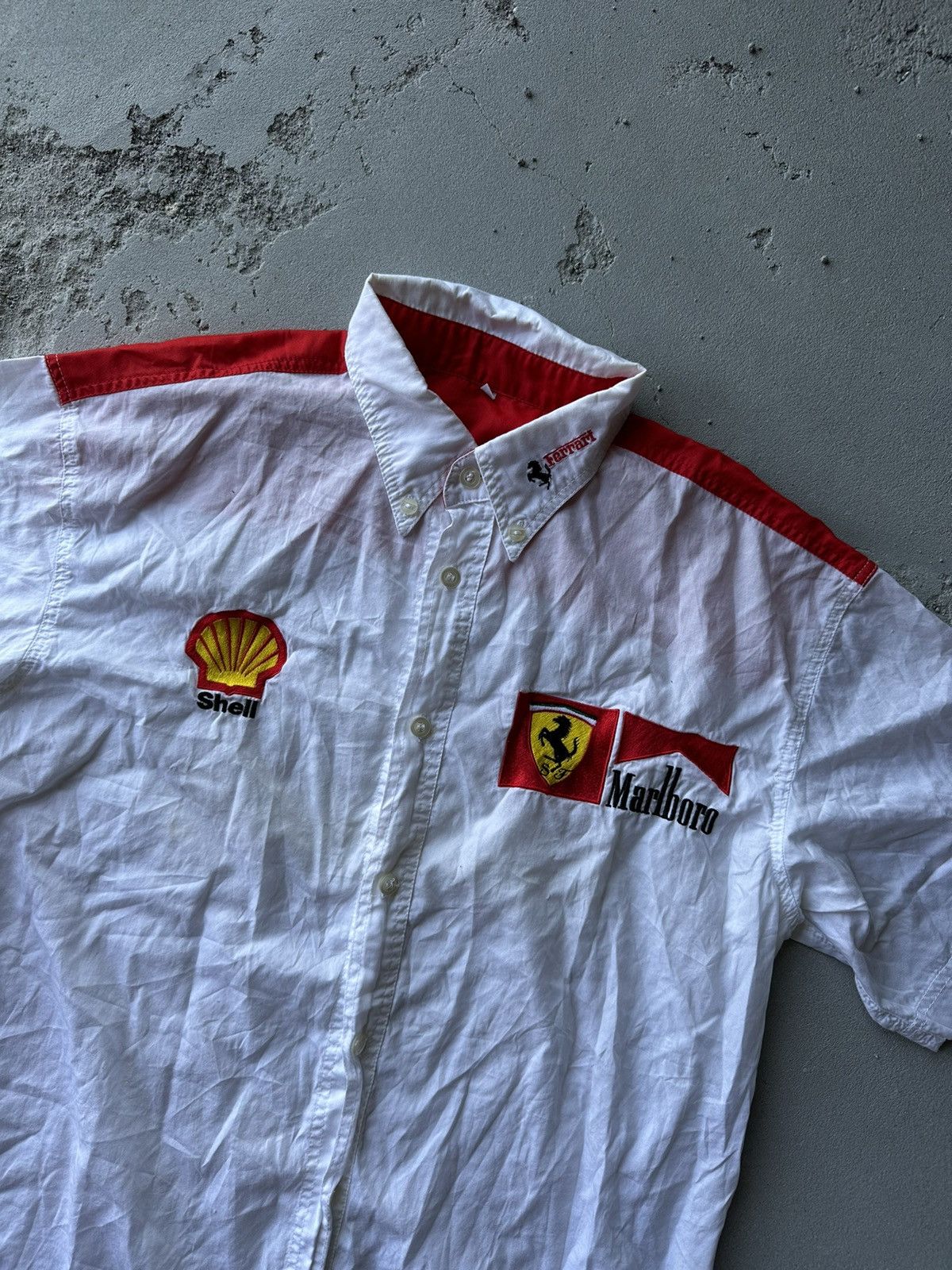 Ferrari Vintage Ferrari F1 Racing Shirt y2k Size US M / EU 48-50 / 2 - 3 Thumbnail