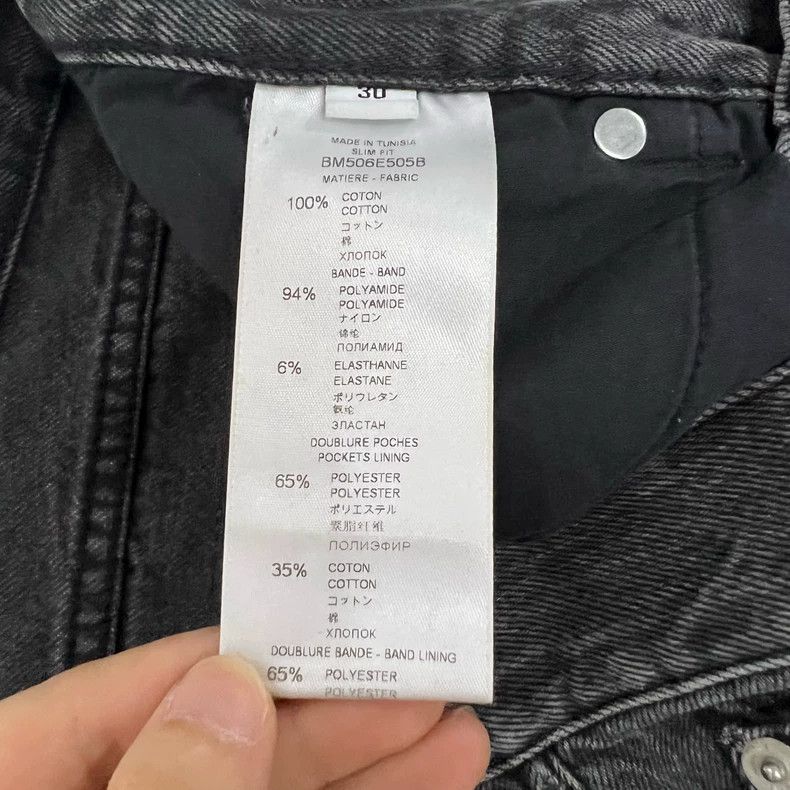 Givenchy Givenchy Side Logo Embroidered Denim Pants 2506-Nextarrow Size US 30 / EU 46 - 4 Thumbnail