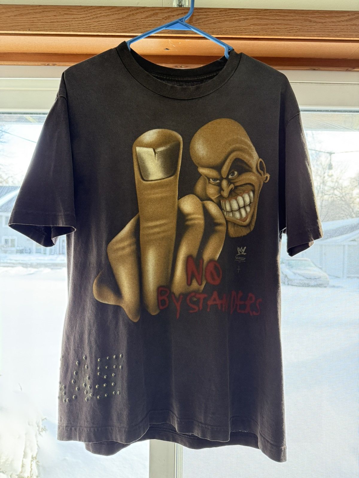 Travis Scott x WWE No Bystanders Stone Cold Steve Austin TEE