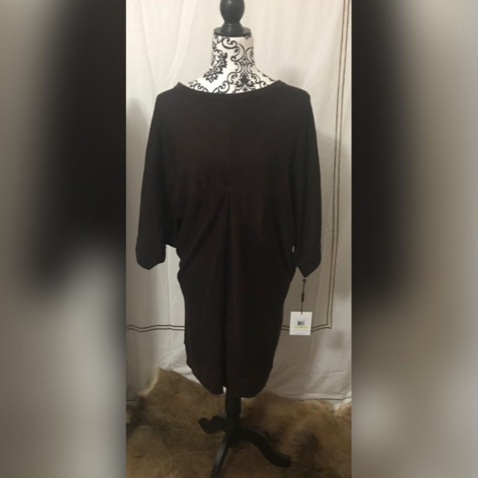 Calvin Klein NWT Calvin Klein Cacoa Sweater Dress Size M / US 6-8 / IT 42-44 - 1 Thumbnail
