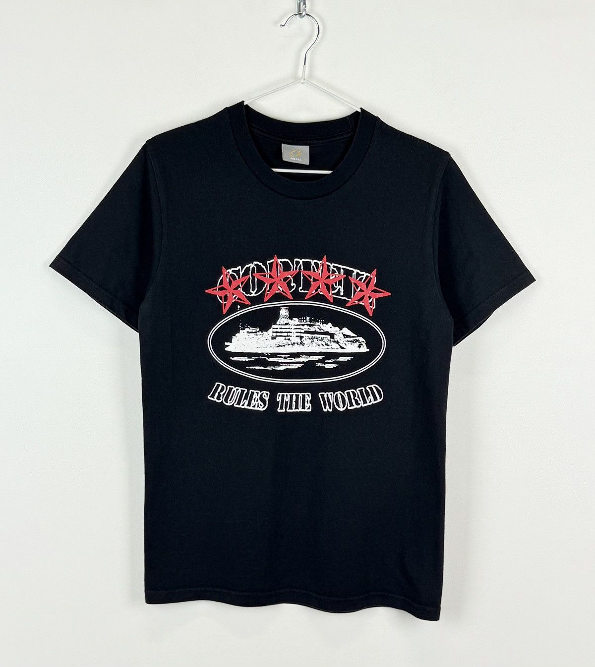 Corteiz Corteiz Alcatraz Football Jersey Navy Size Small | Grailed