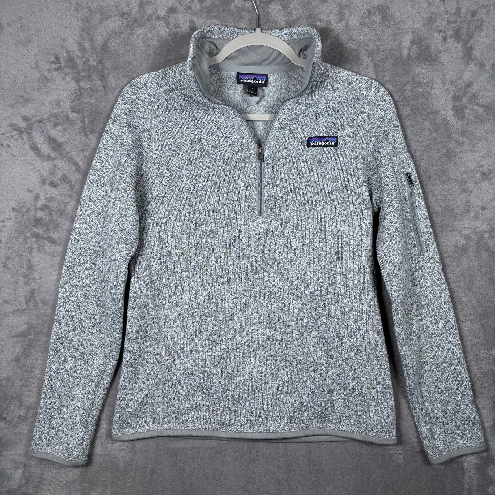Patagonia Patagonia Women’s Better Sweater 1/4 Zip Fleece Gray Heather Size S / US 4 / IT 40 - 1 Thumbnail