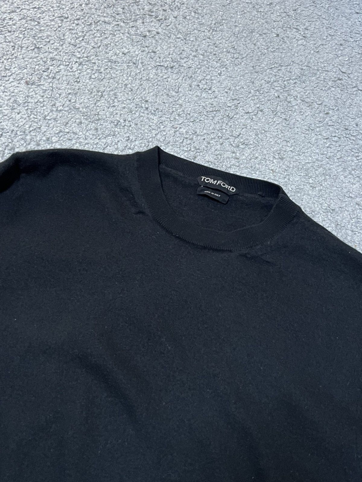 Tom Ford Tom Ford Wool Black Sweater Size XS Size US XS / EU 42 / 0 - 3 Thumbnail
