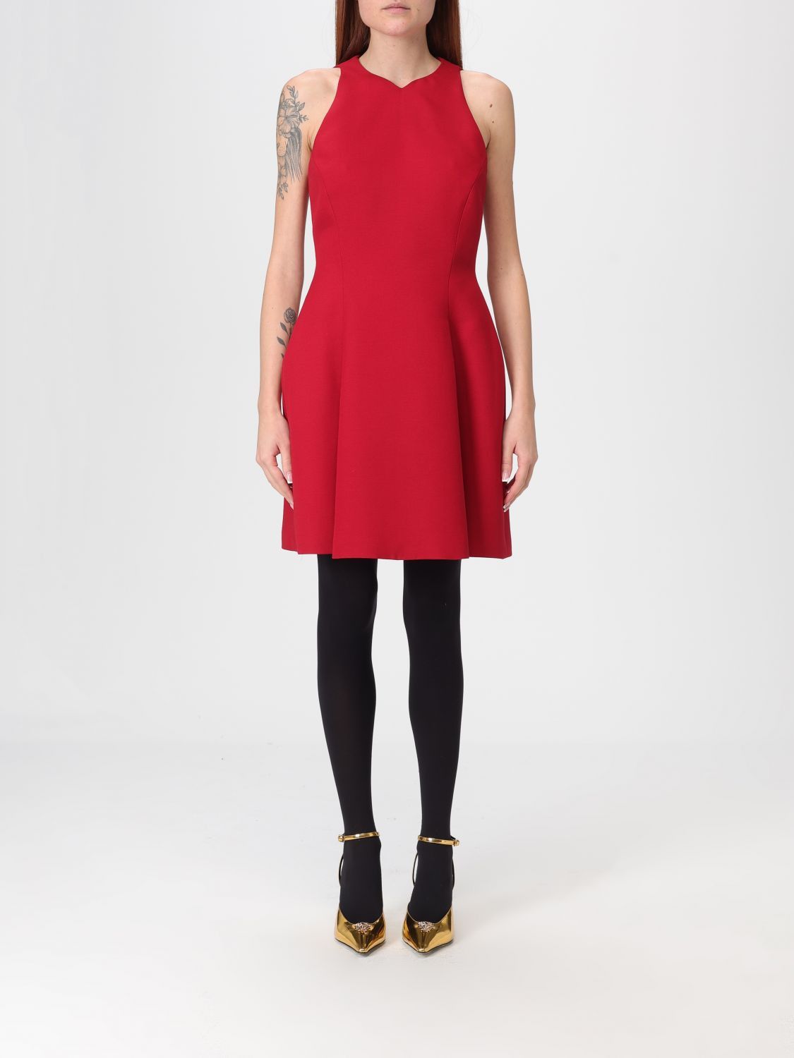 Versace Versace Dress Woman Burgundy Size S / US 4 / IT 40 - 1 Thumbnail