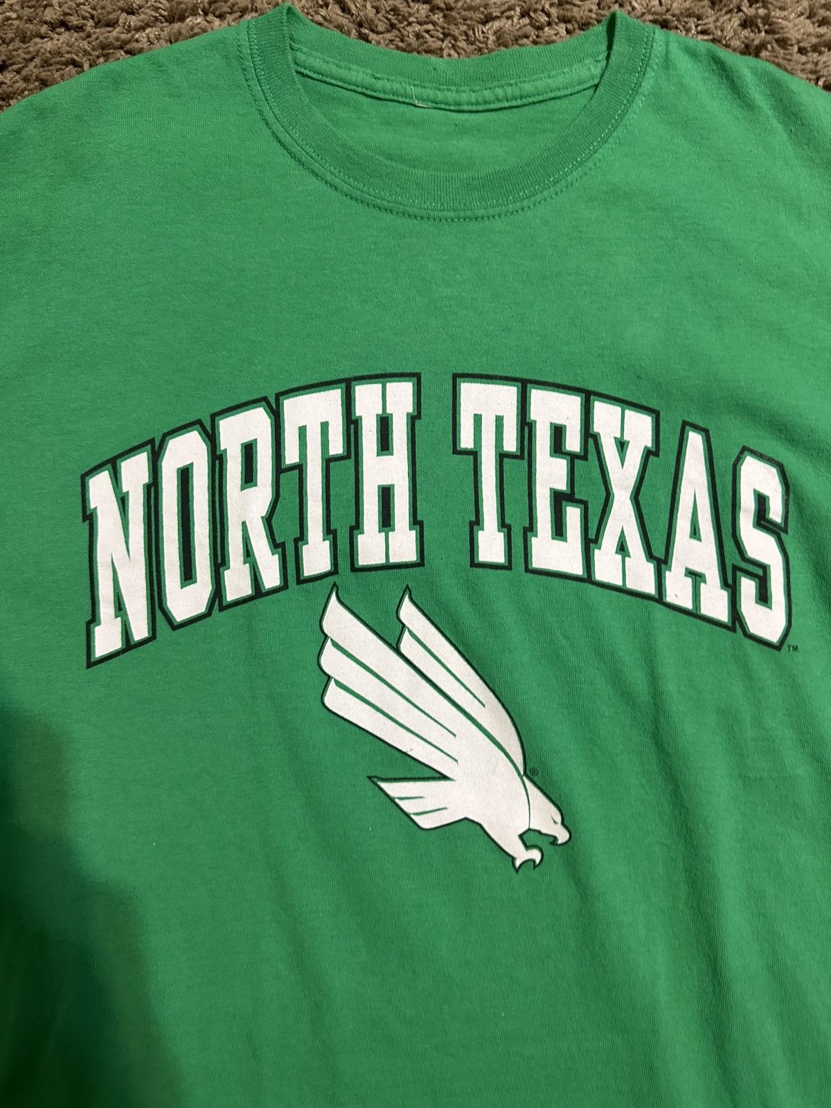 NCAA Vintage NCAA North Texas “mean green” shirt 00s size medium Size US M / EU 48-50 / 2 - 2 Thumbnail