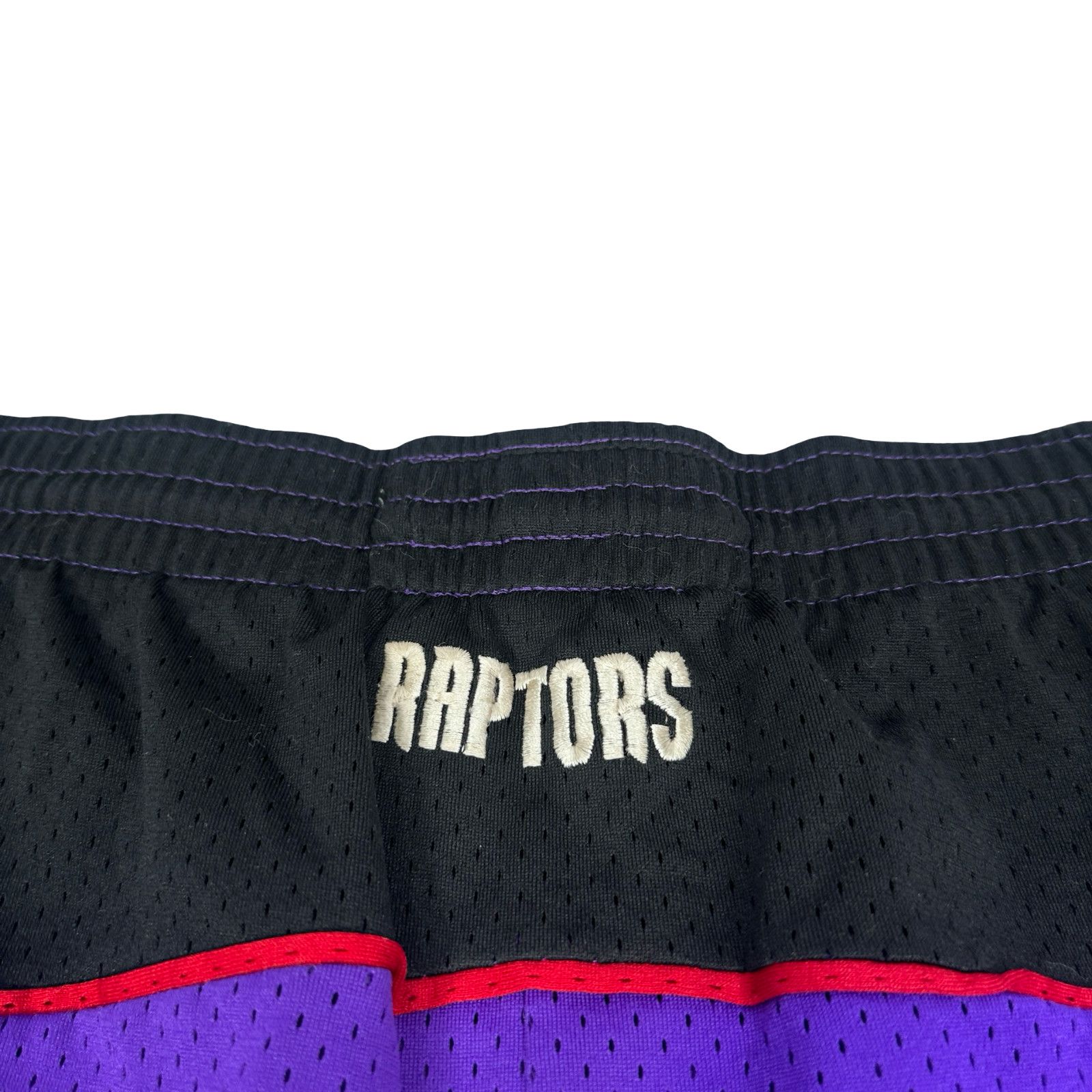 Other Vintage Nike Team NBA Toronto Raptors Shorts Men XL Purple Size US 36 / EU 52 - 5 Thumbnail