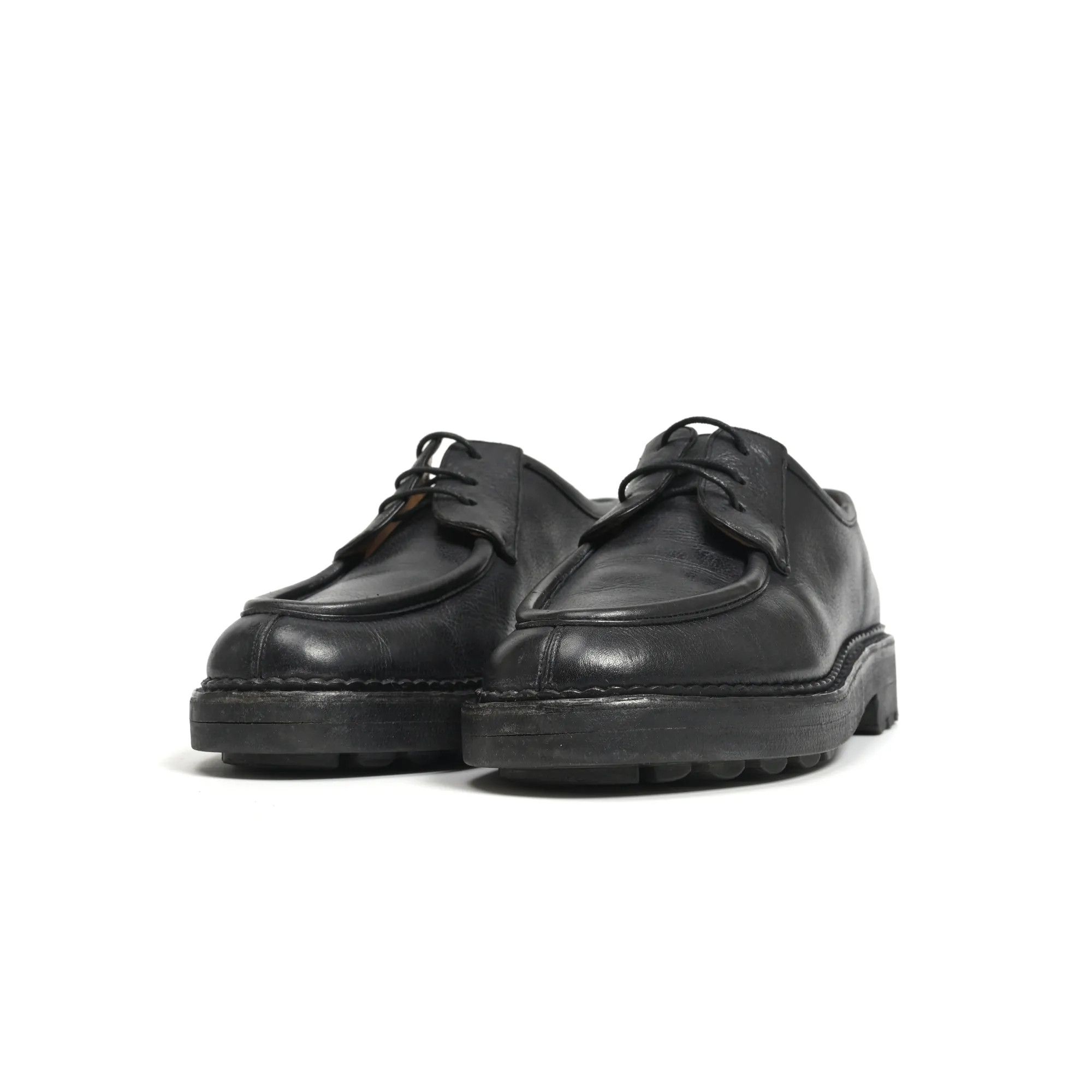 Aubercy AUBERCY black derby (38 EU) Size US 5.5 / IT 35.5 - 3 Thumbnail