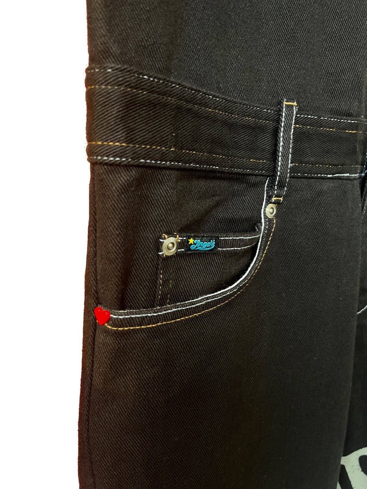 Angel Blue × Japanese Brand Angel Blue Prints & Patches Denim Overalls Size US 33 - 8 Thumbnail