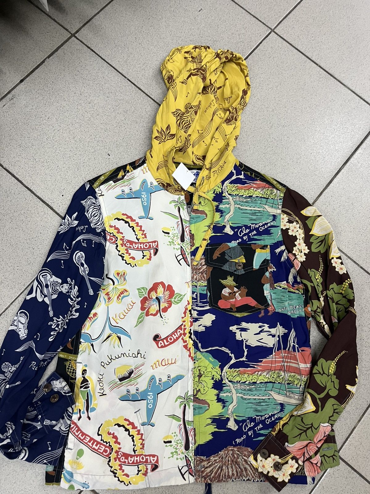 Beams Plus Beams Plus - Beams X Sun Surf Rayon Hawaiian Hoodie Zipper Size US S / EU 44-46 / 1 - 15 Thumbnail