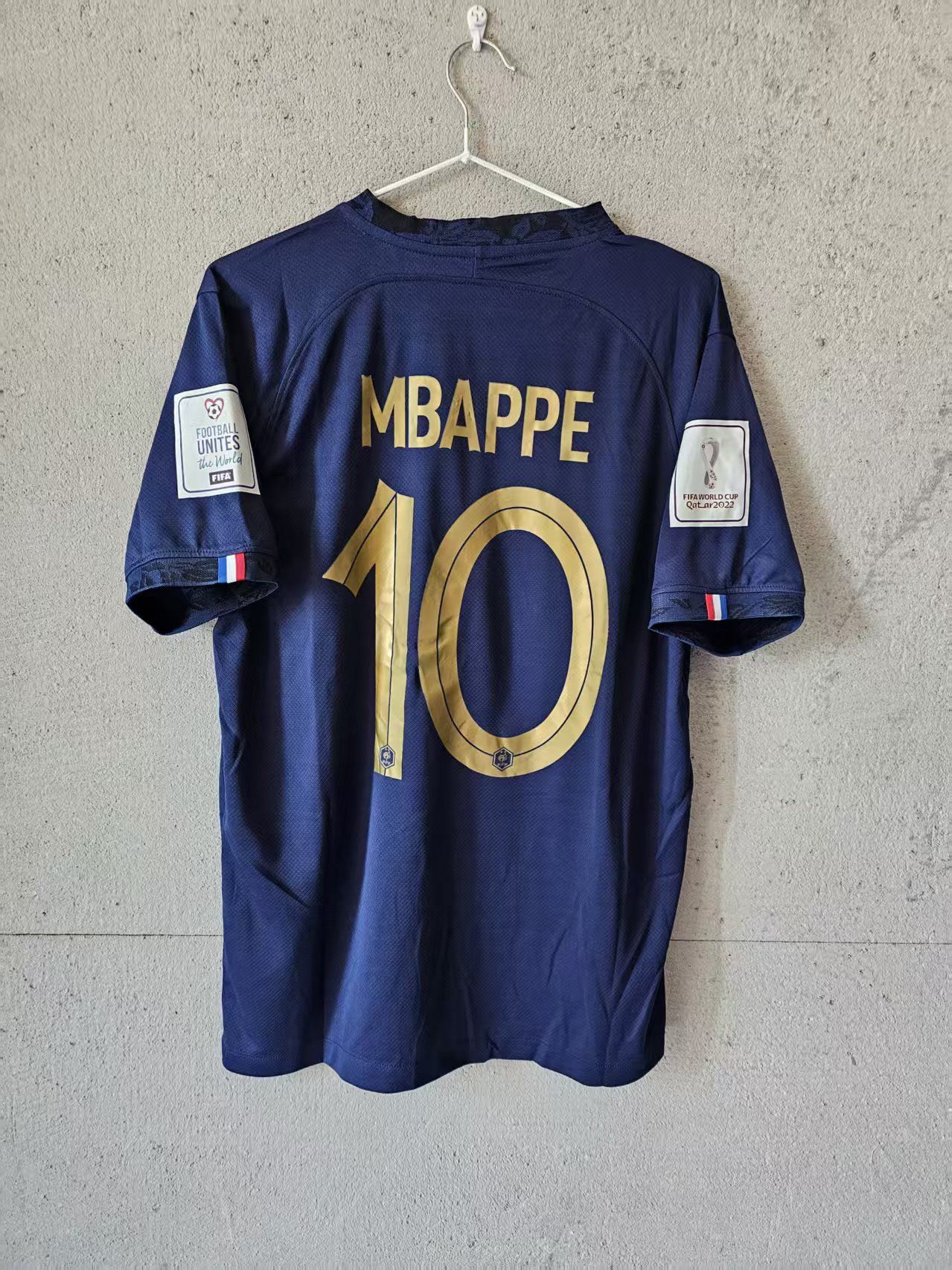 2022 France Kylian Mbappé Jersey Home