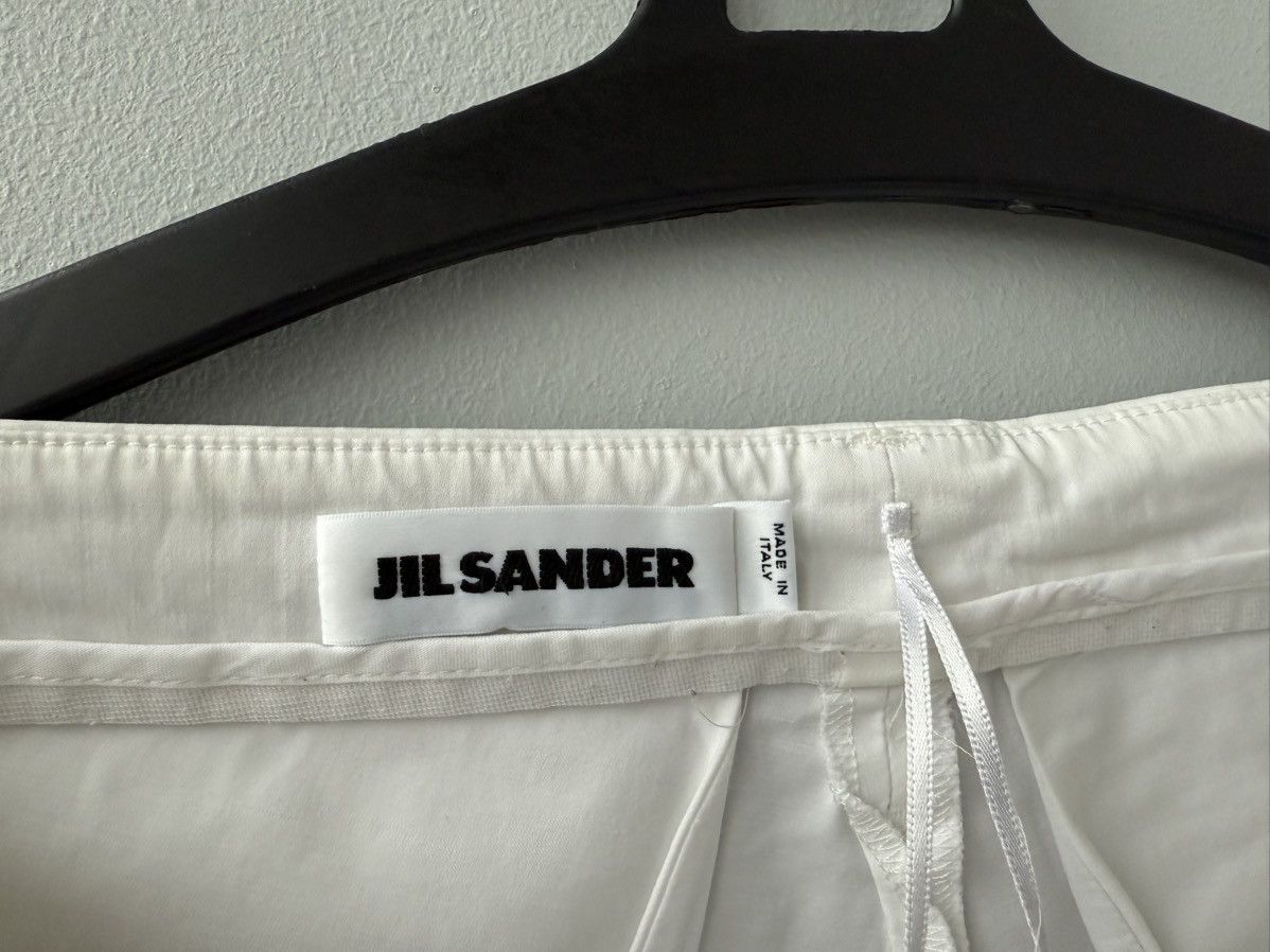 Jil Sander Jil Sander White Pants Size 26" / US 2 / IT 38 - 7 Thumbnail