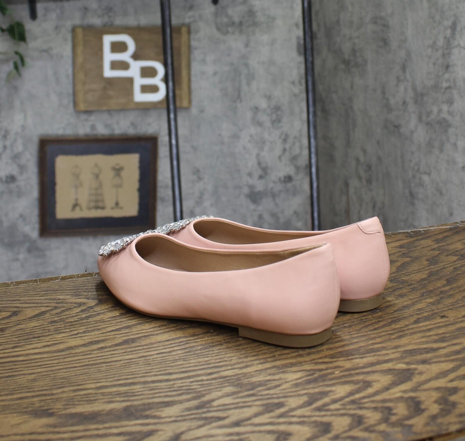 Other Nwt Journee Collection Dressy Ballet Flats Renzo-wd Pink 8w Size US 8 / IT 38 - 2 Thumbnail