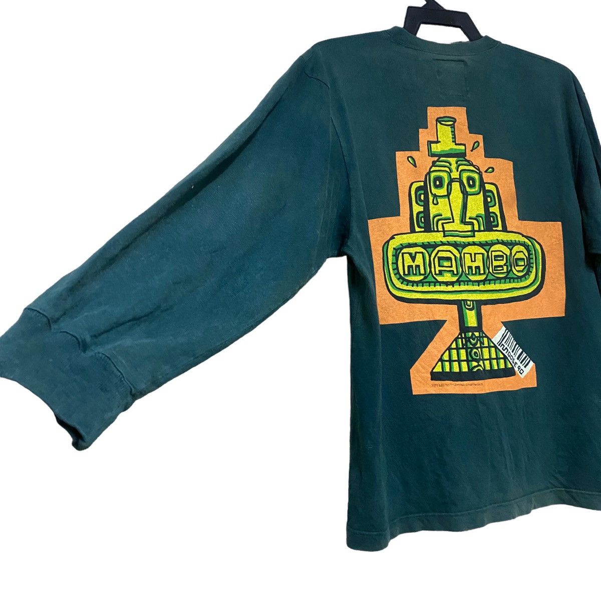 Vintage ©️1990 Vintage Mambo Graphics Moose 90 Shirt Longsleeve Size US L / EU 52-54 / 3 - 8 Thumbnail