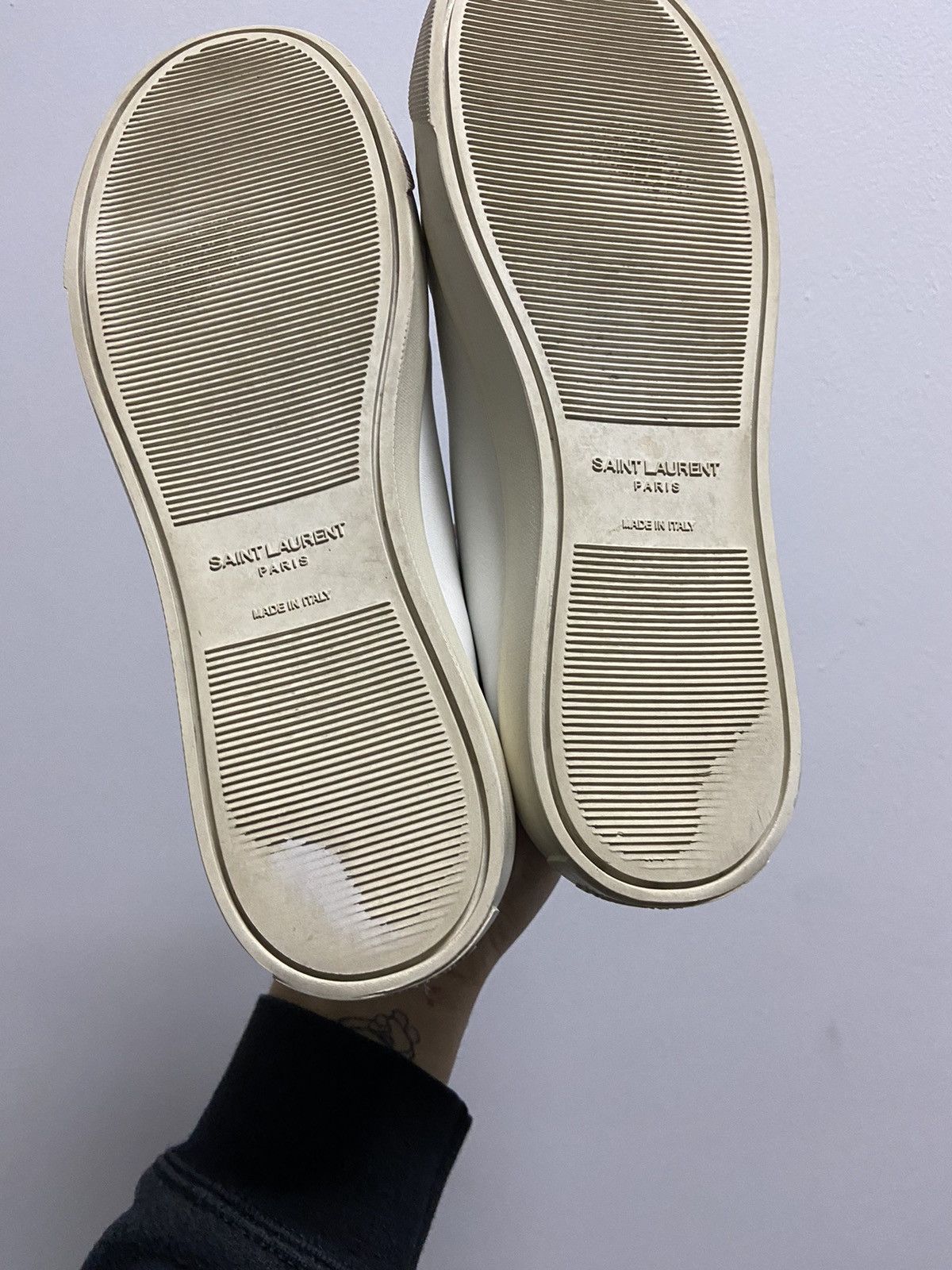 Saint Laurent Paris Saint Laurent Paris Low Top Vintage Shoes Sneakers Size US 7 / IT 37 - 15 Thumbnail