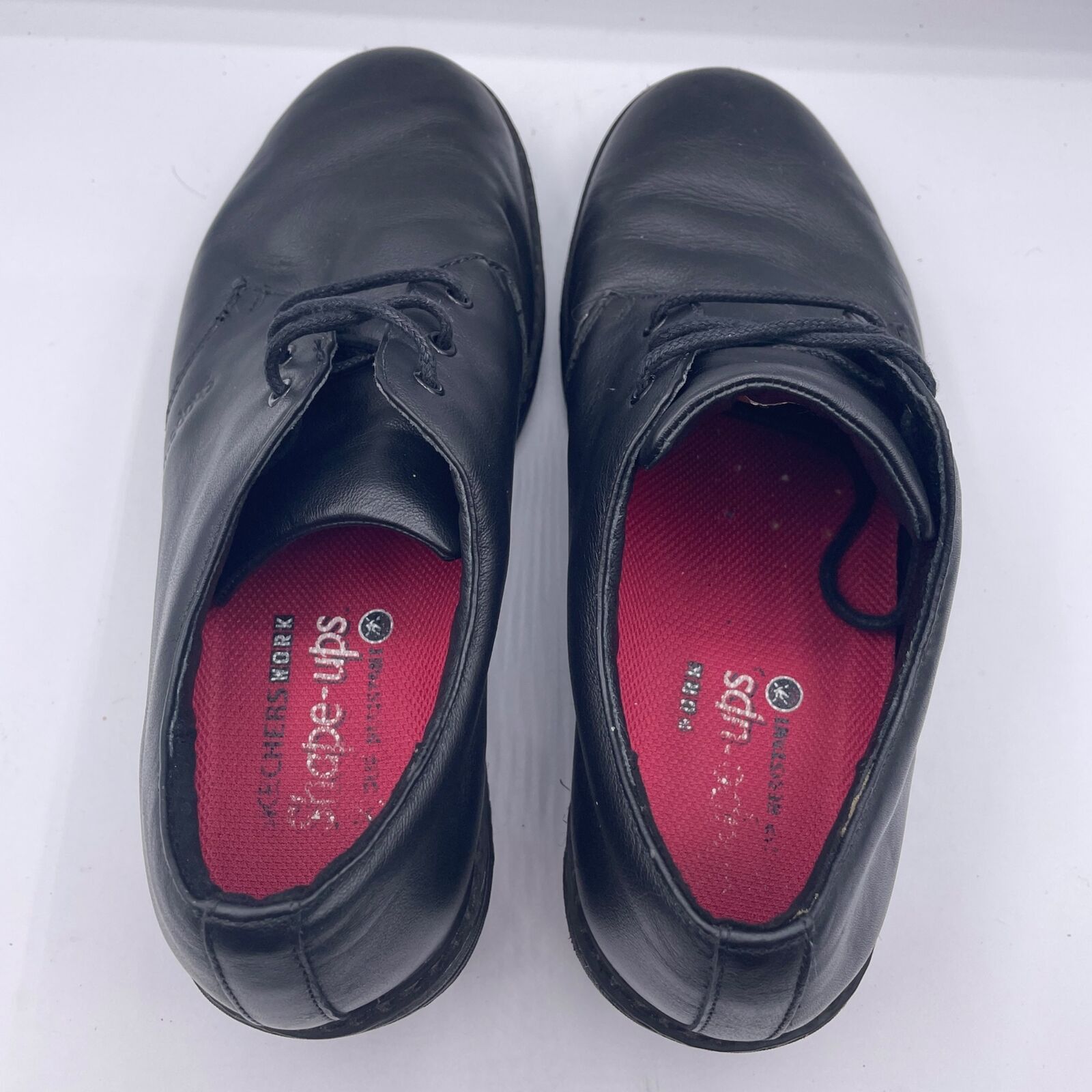SKECHERS Skechers Shape Ups Work Black Leather Shoe Womens Size 9.5 Size US 9.5 / IT 39.5 - 8 Thumbnail