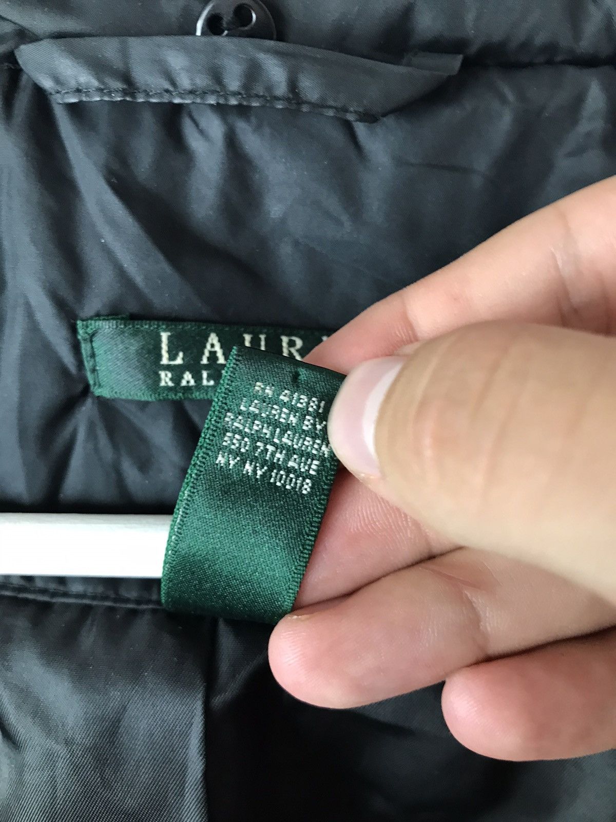 Polo Ralph Lauren Polo Ralph Lauren Black Belted Lux Basic Down Jacket Size S / US 4 / IT 40 - 14 Thumbnail