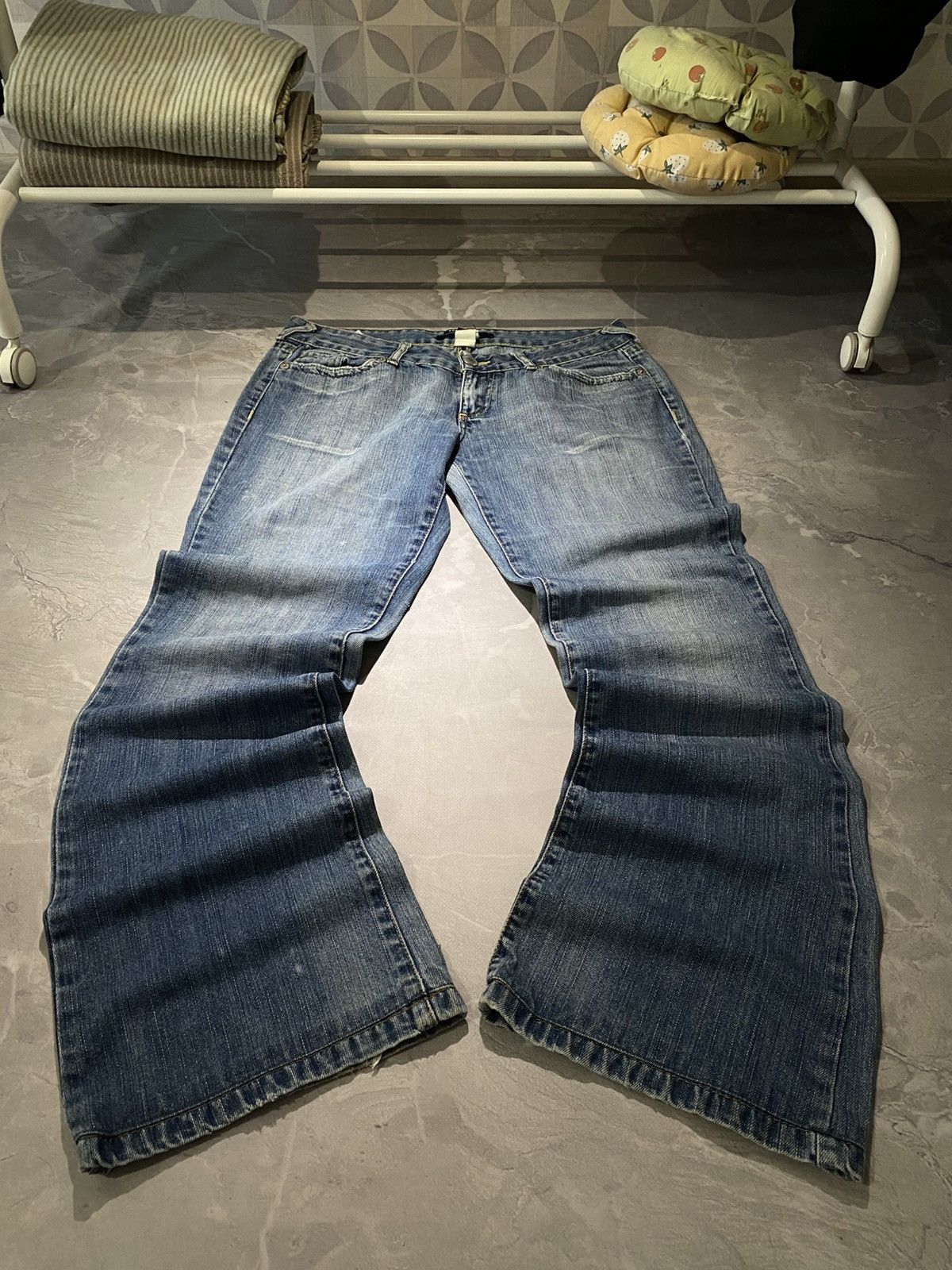 Vintage Archive Rare Avan Jean Balenciaga Style /Drip Y2K Tokyo Vibe Size US 33 - 1 Thumbnail